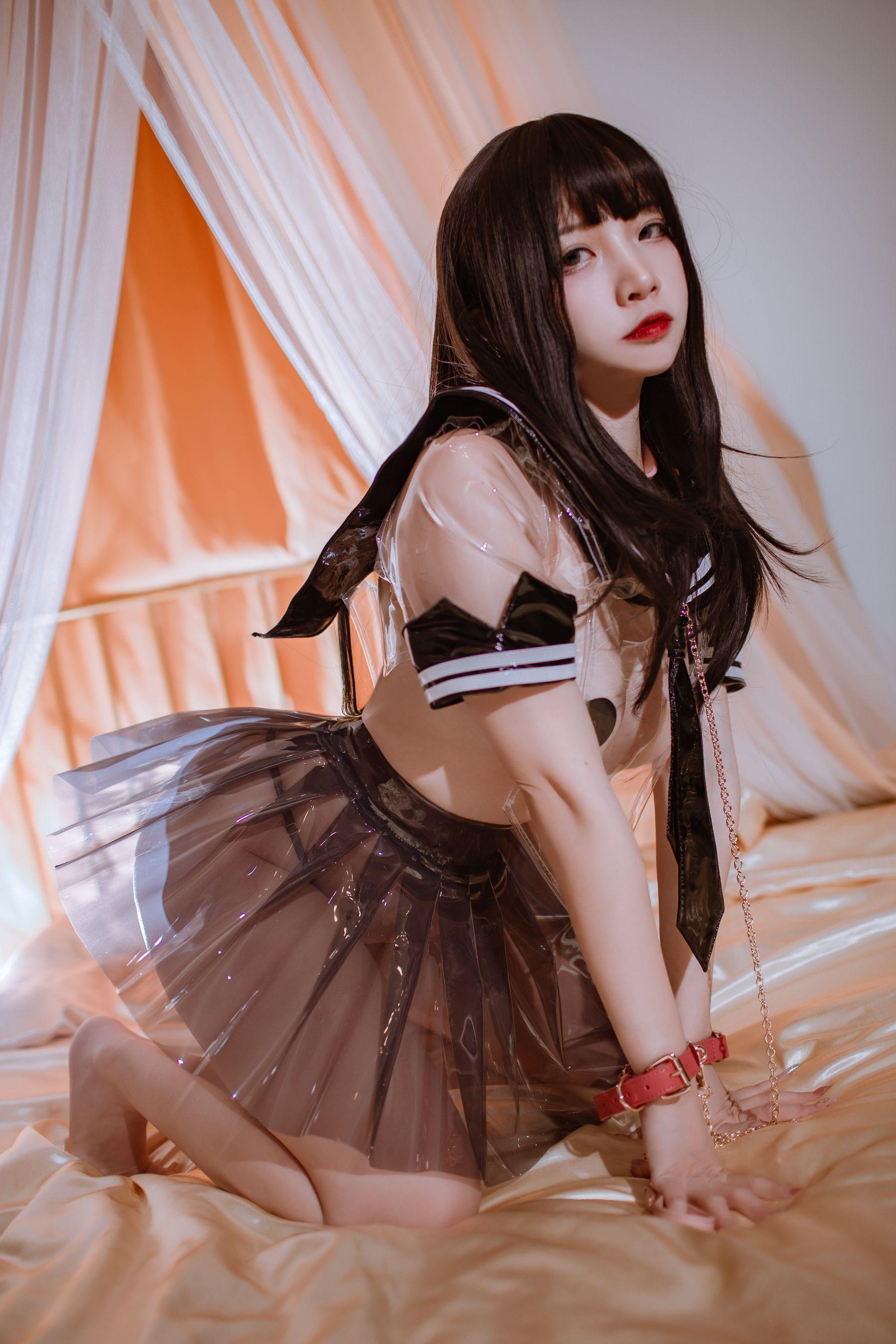 二佐Nisa NO.130 私房透明JK[40P]插图8