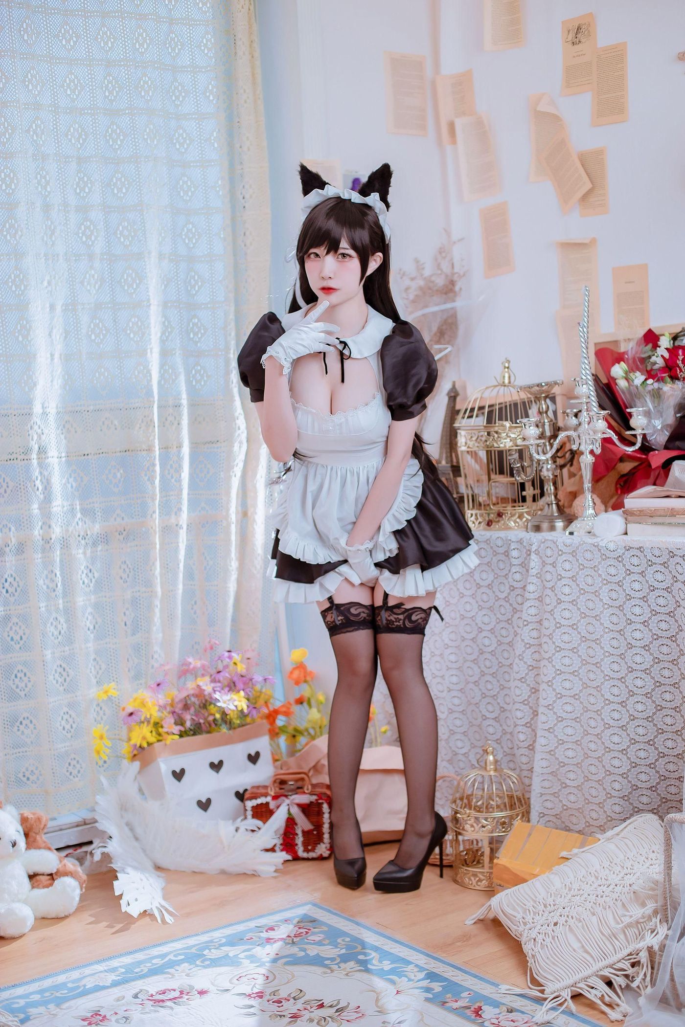 二佐Nisa NO.089 犬之眷[6套]-二佐Nisa 碧蓝爱宕女仆[19P-76MB][19P]插图4