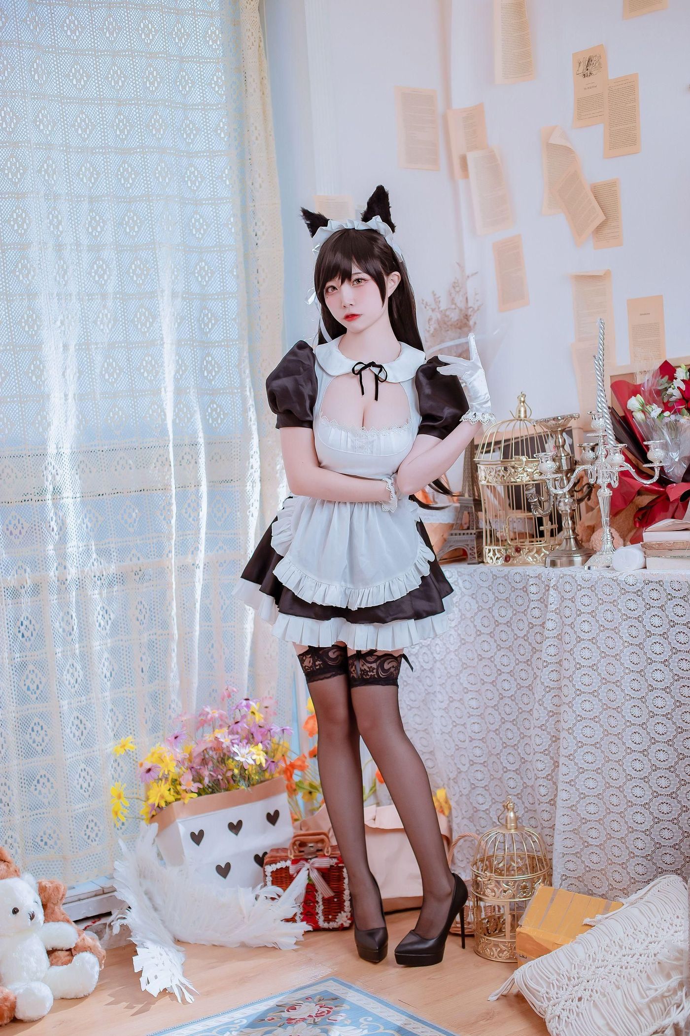 二佐Nisa NO.089 犬之眷[6套]-二佐Nisa 碧蓝爱宕女仆[19P-76MB][19P]插图5