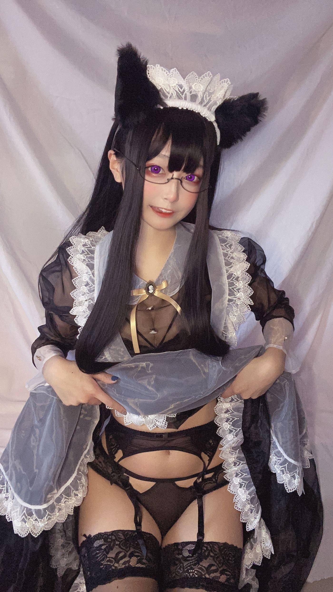 佳佳好难啊  – NO.01 透明女仆 [39P]插图8