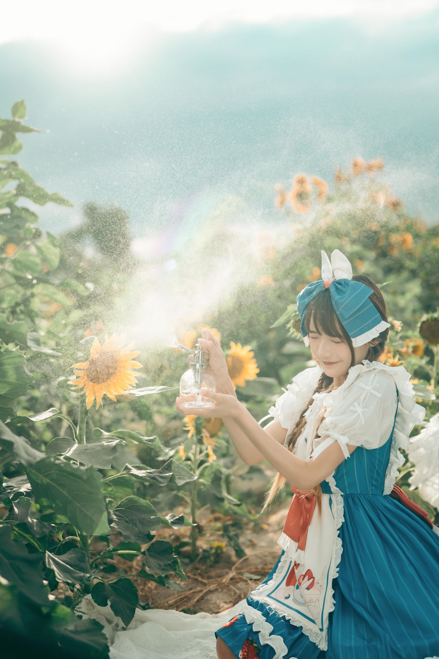 兔子Zzz不吃胡萝卜 NO.091 甜甜向日葵女孩[31P]插图7