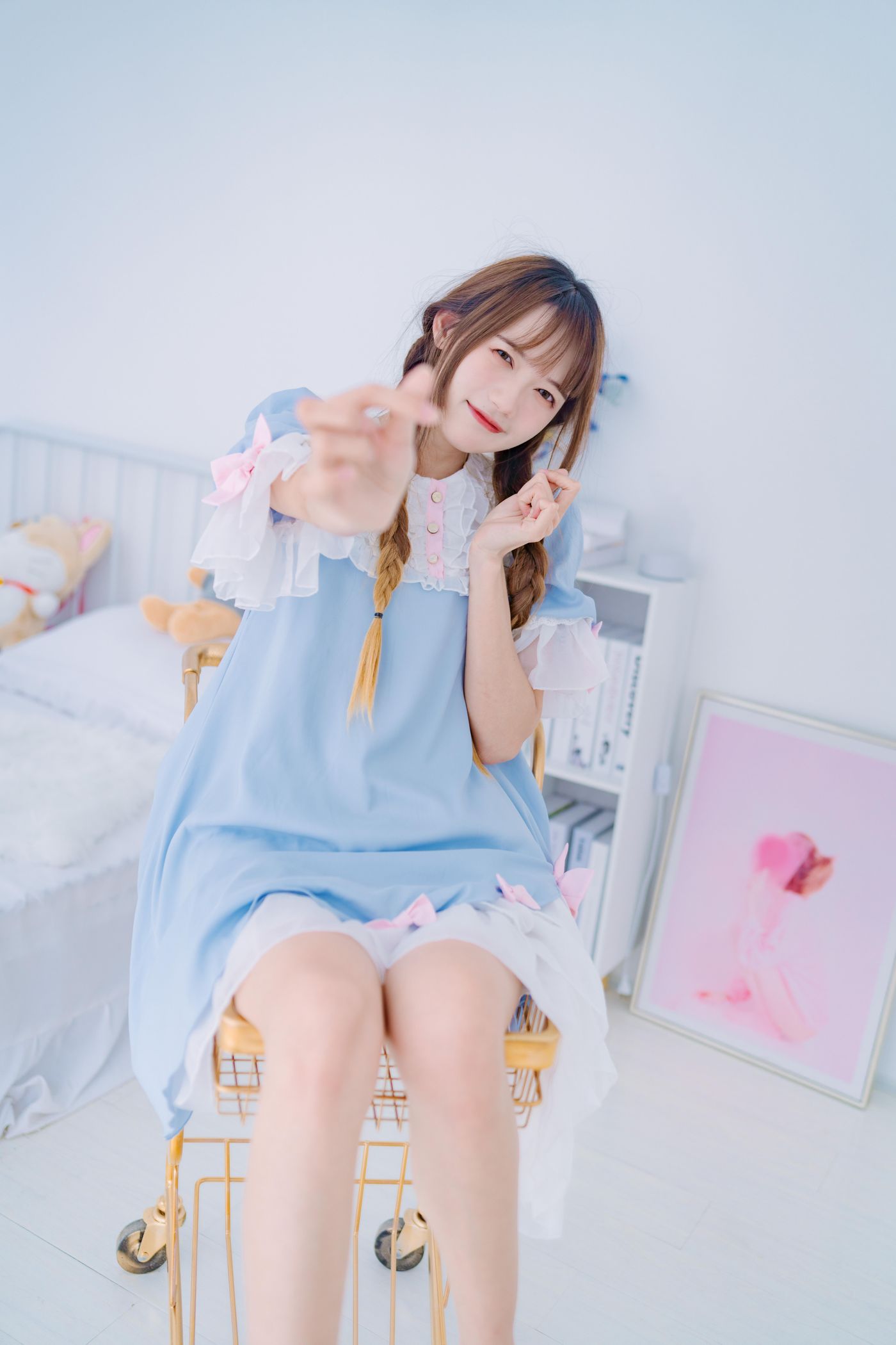 兔子Zzz不吃胡萝卜 NO.096 纯白色可爱[31P]插图8