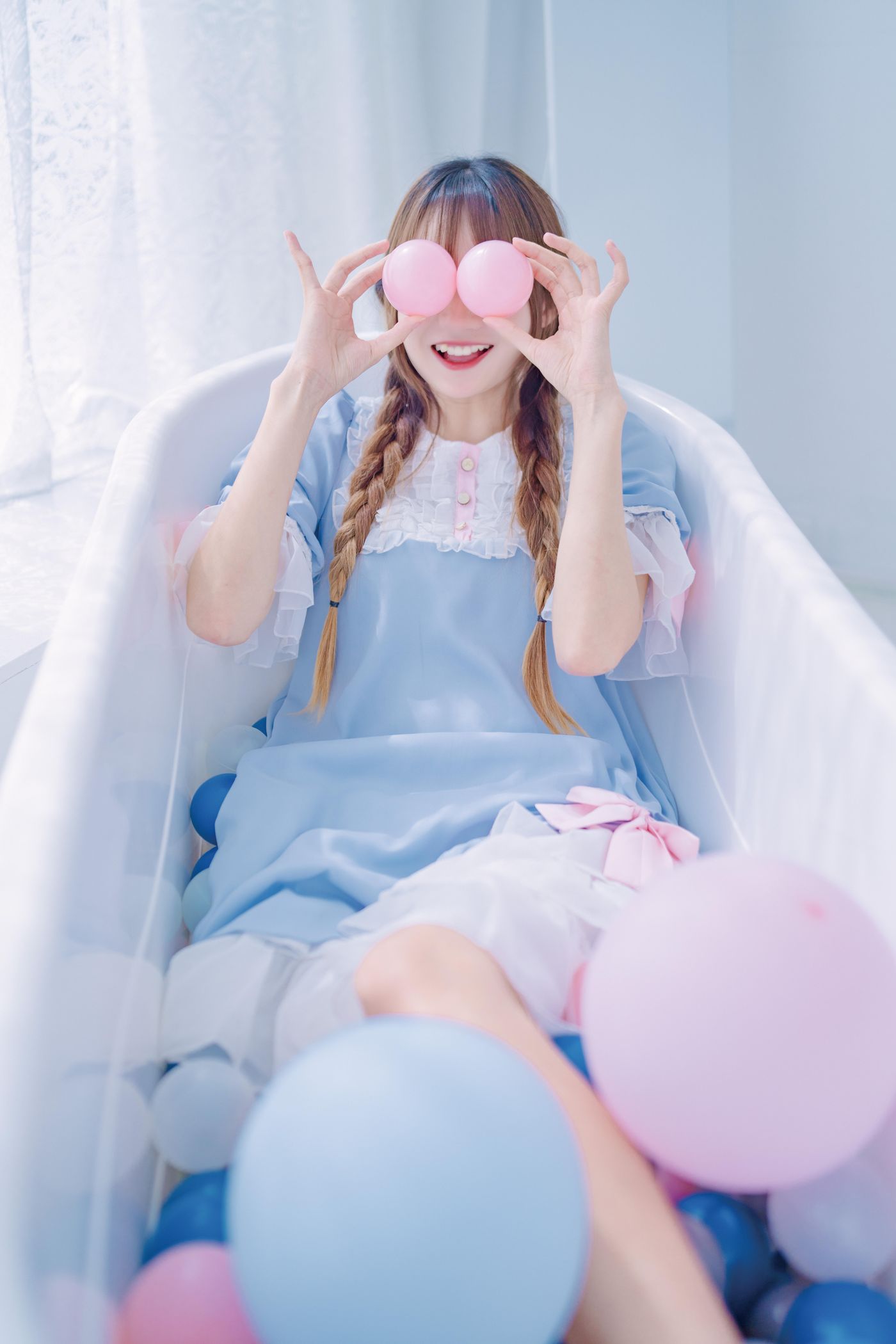 兔子Zzz不吃胡萝卜 NO.096 纯白色可爱[31P]插图9