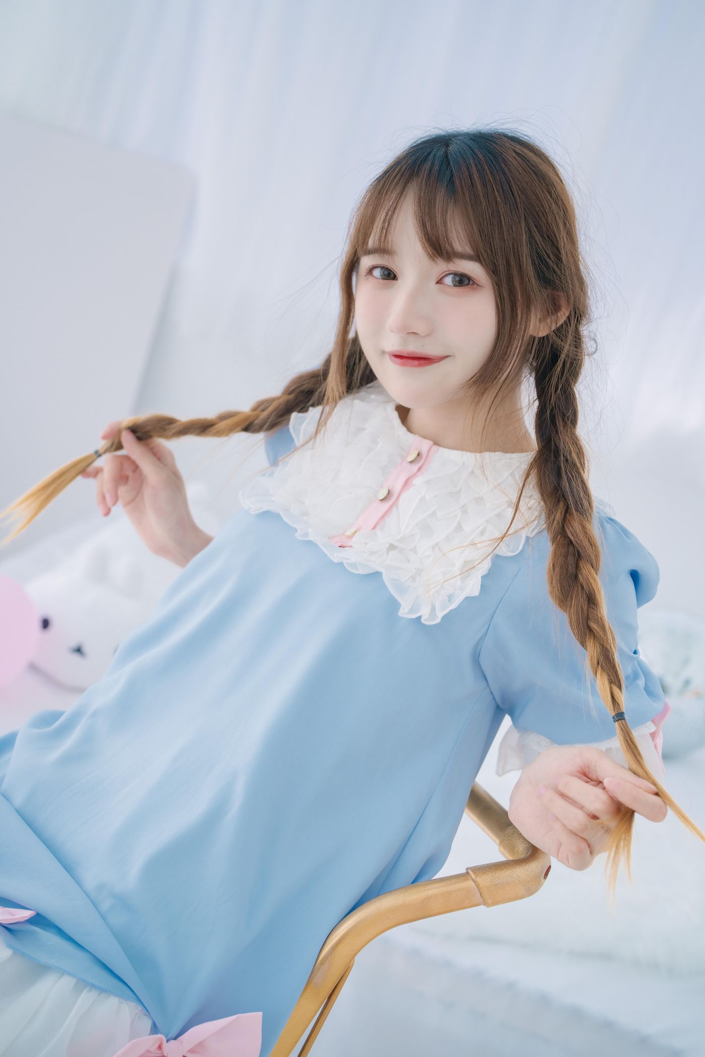 兔子Zzz不吃胡萝卜 NO.096 纯白色可爱[31P]插图1