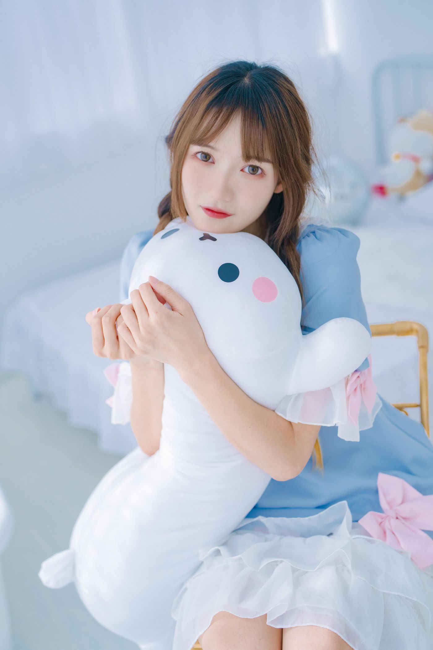 兔子Zzz不吃胡萝卜 NO.096 纯白色可爱[31P]插图3