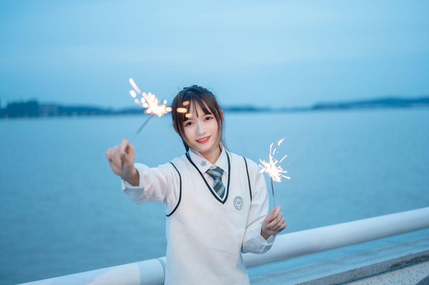 兔子Zzz不吃胡萝卜 NO.078 青草味的河堤[25P]插图9