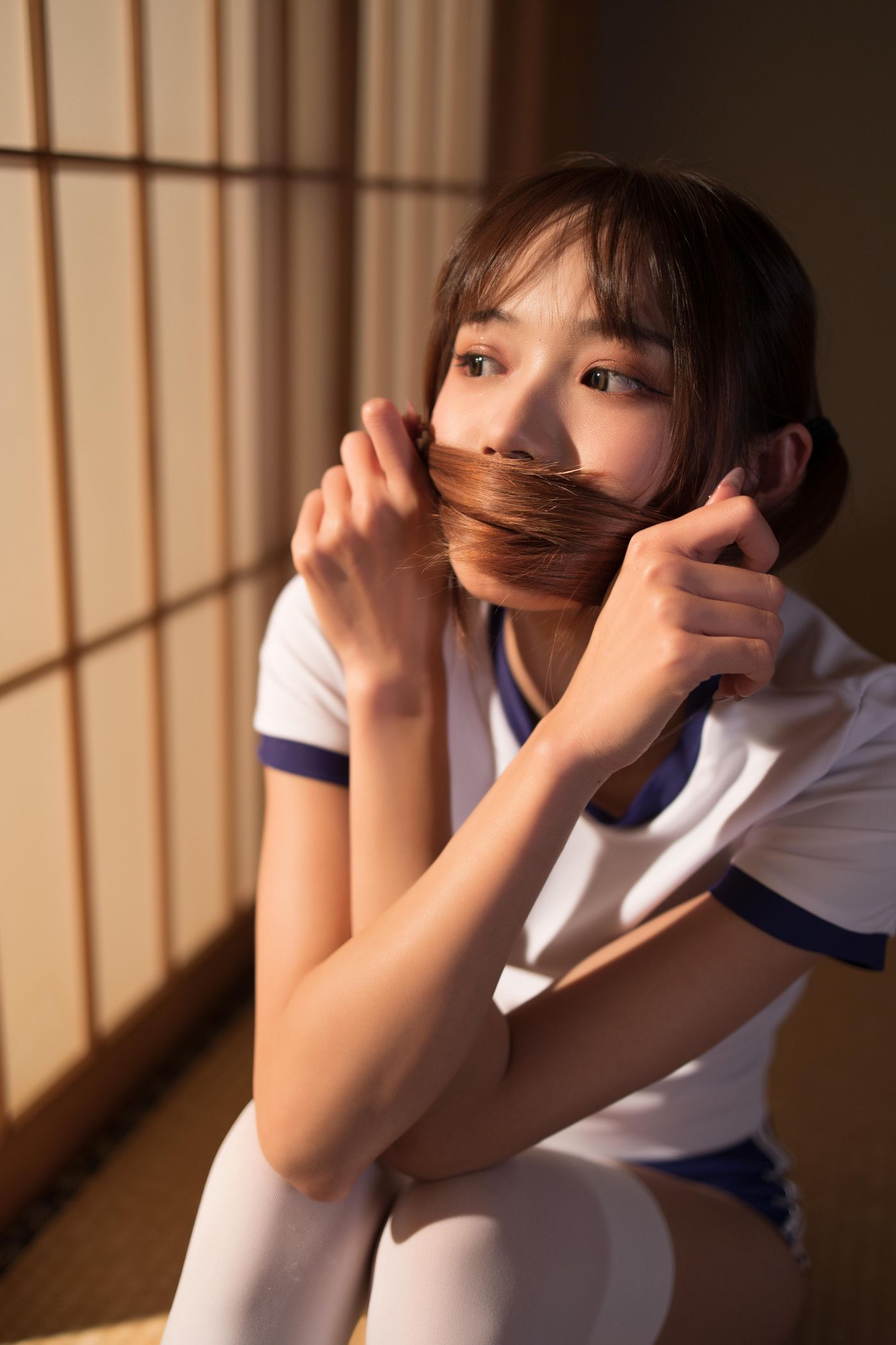 兔子Zzz不吃胡萝卜 NO.052 体操服少女[36P]插图8