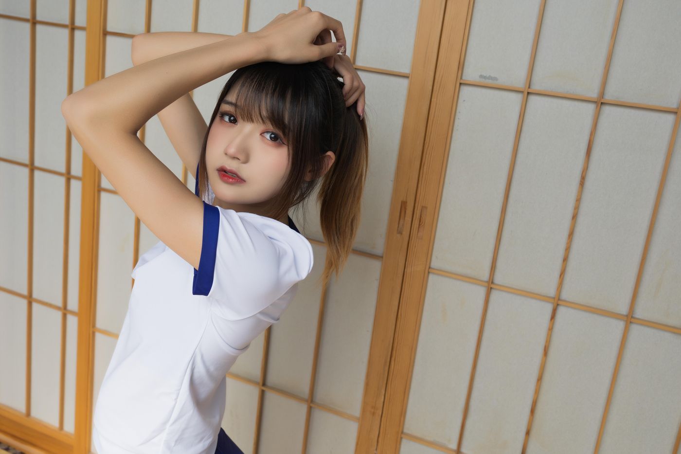 兔子Zzz不吃胡萝卜 NO.052 体操服少女[36P]插图6