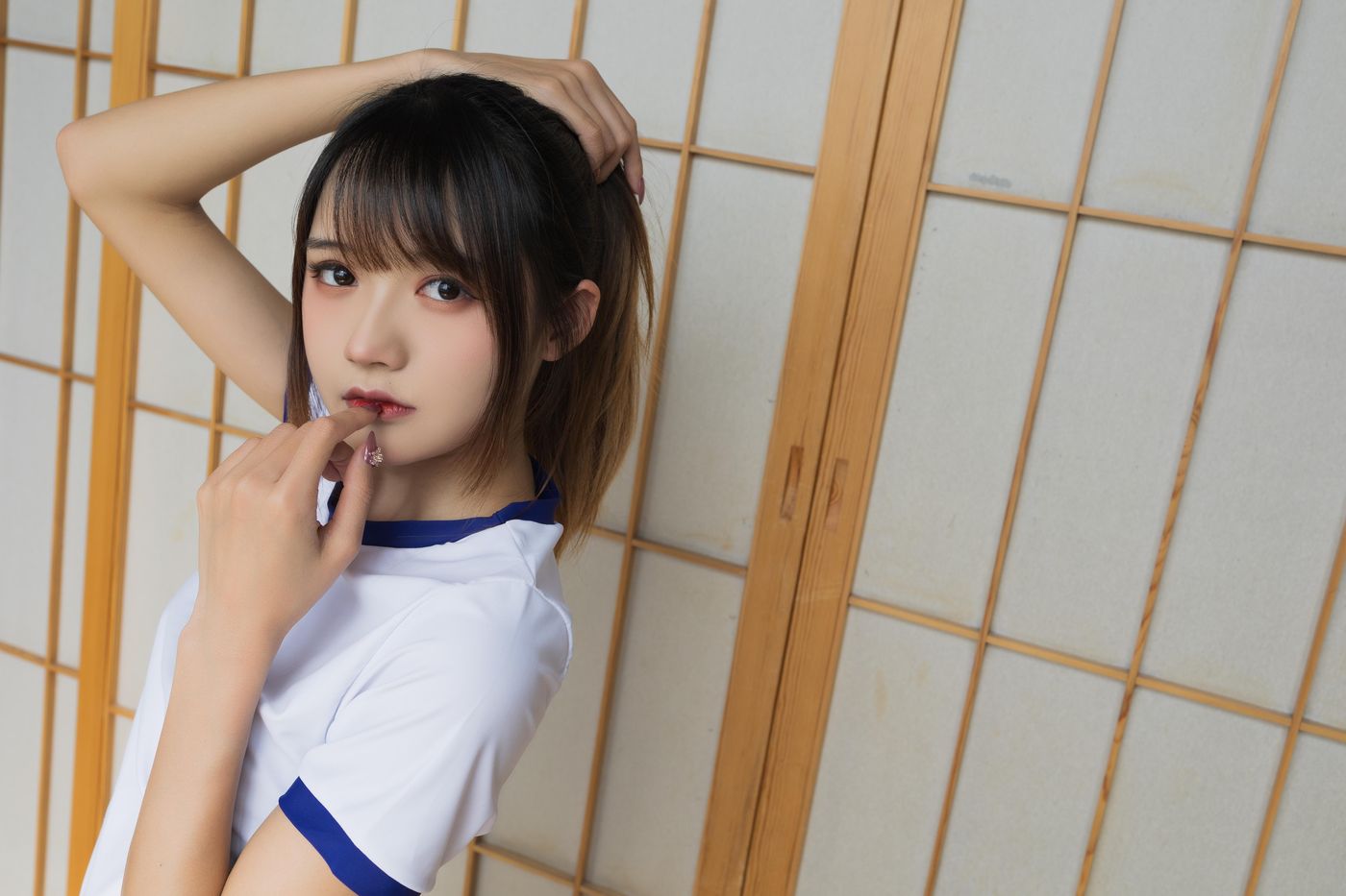 兔子Zzz不吃胡萝卜 NO.052 体操服少女[36P]插图8