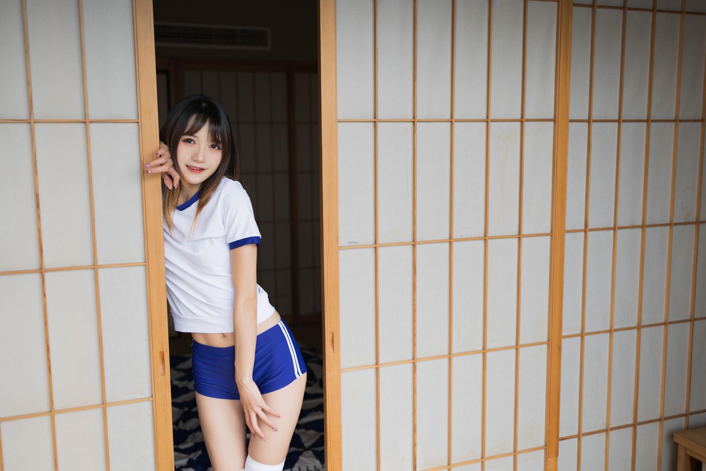兔子Zzz不吃胡萝卜 NO.052 体操服少女[36P]插图8