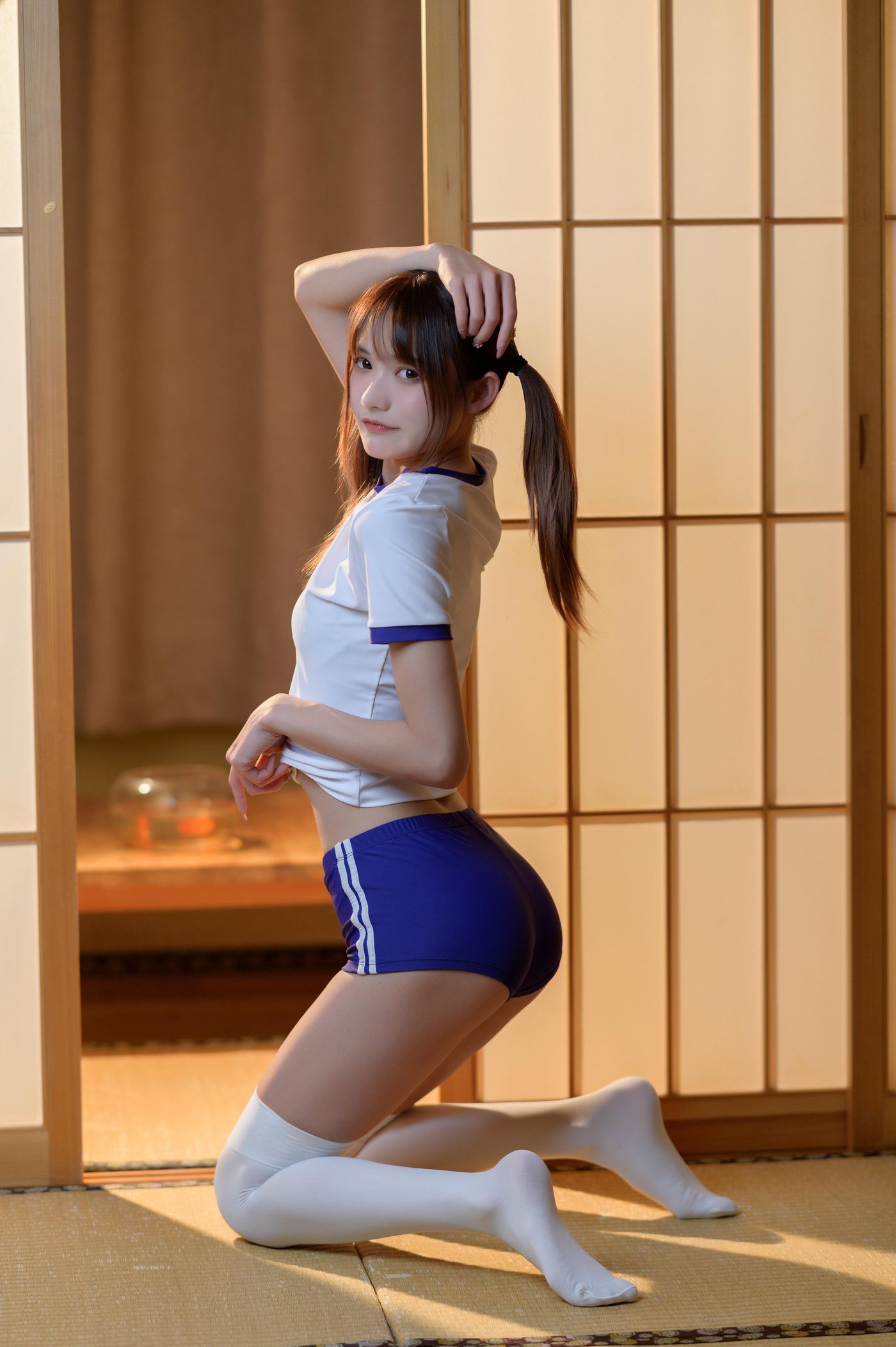 兔子Zzz不吃胡萝卜 NO.052 体操服少女[36P]插图2