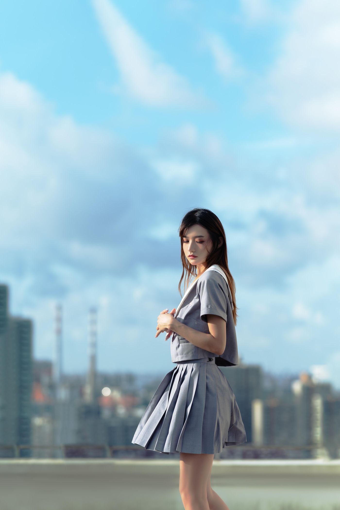 兔子Zzz不吃胡萝卜 NO.053 天台纸飞机[27P]插图1