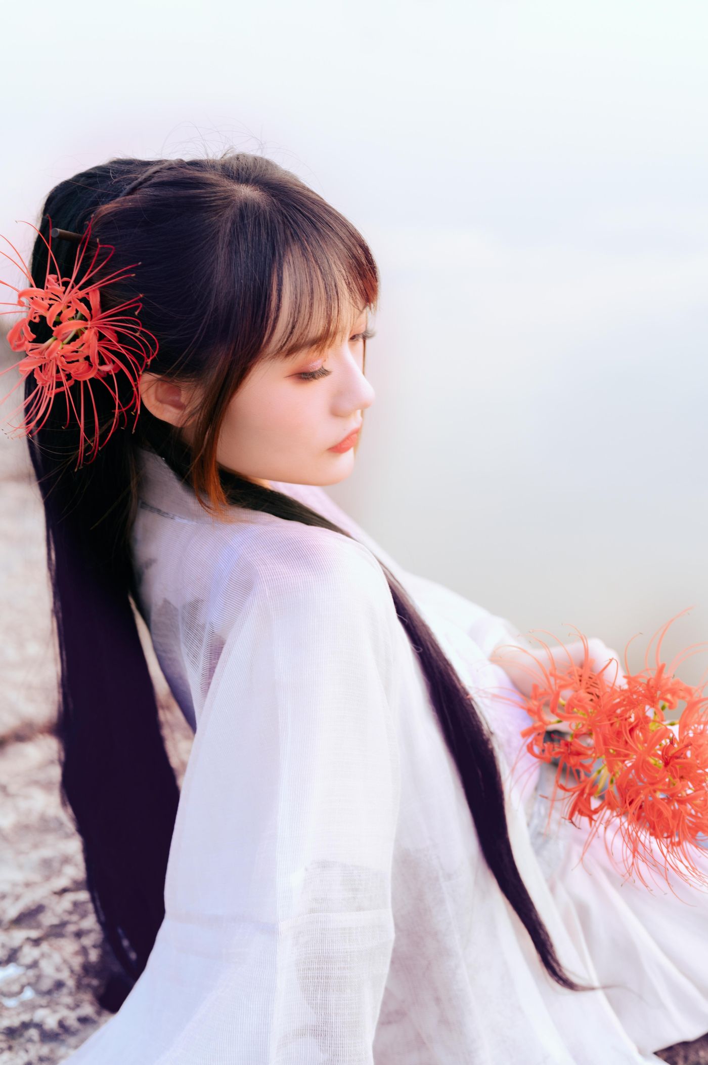兔子Zzz不吃胡萝卜 NO.086 暮空照水[31P]插图5