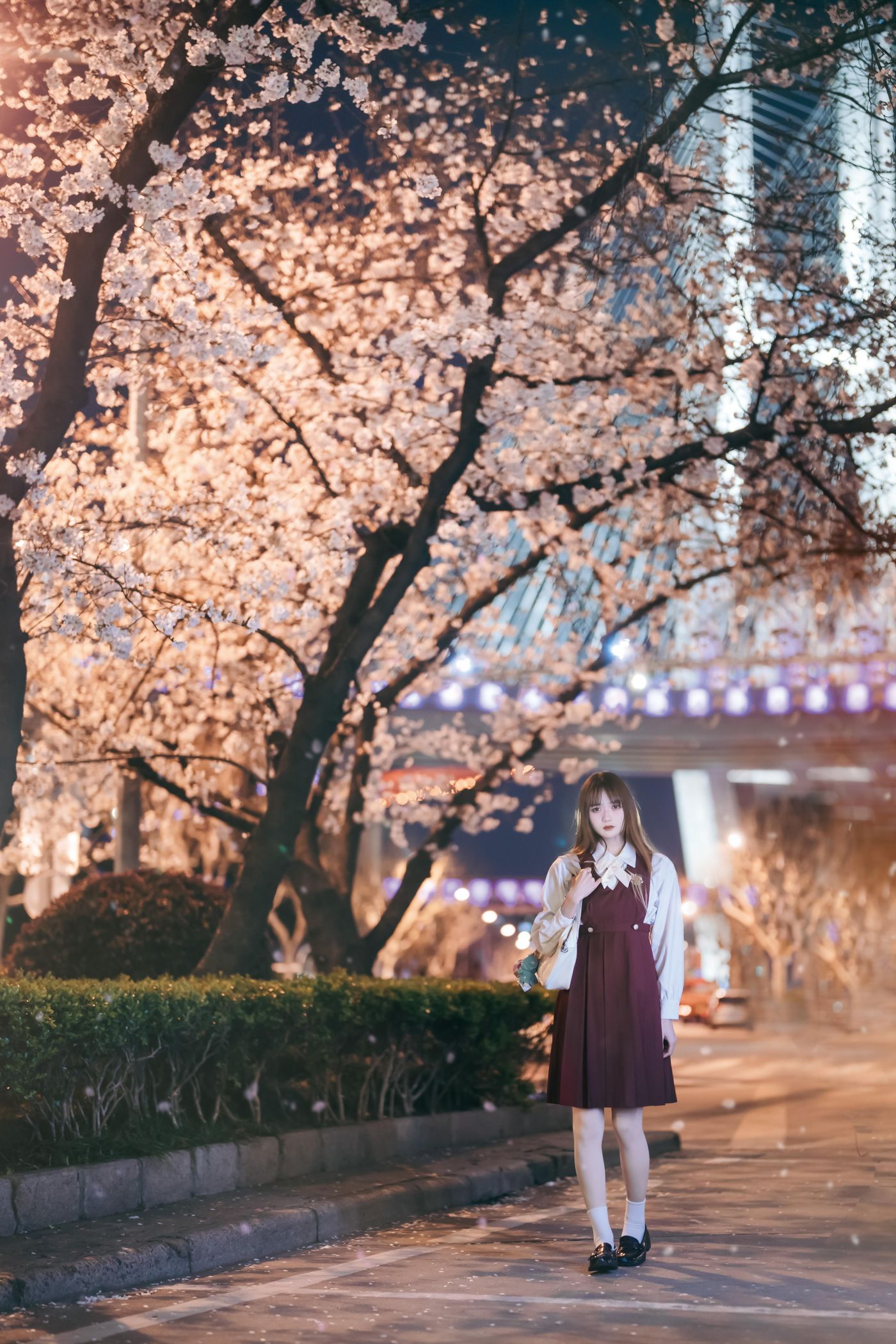 兔子Zzz不吃胡萝卜 NO.023 邂逅樱花雨 [21P]插图8