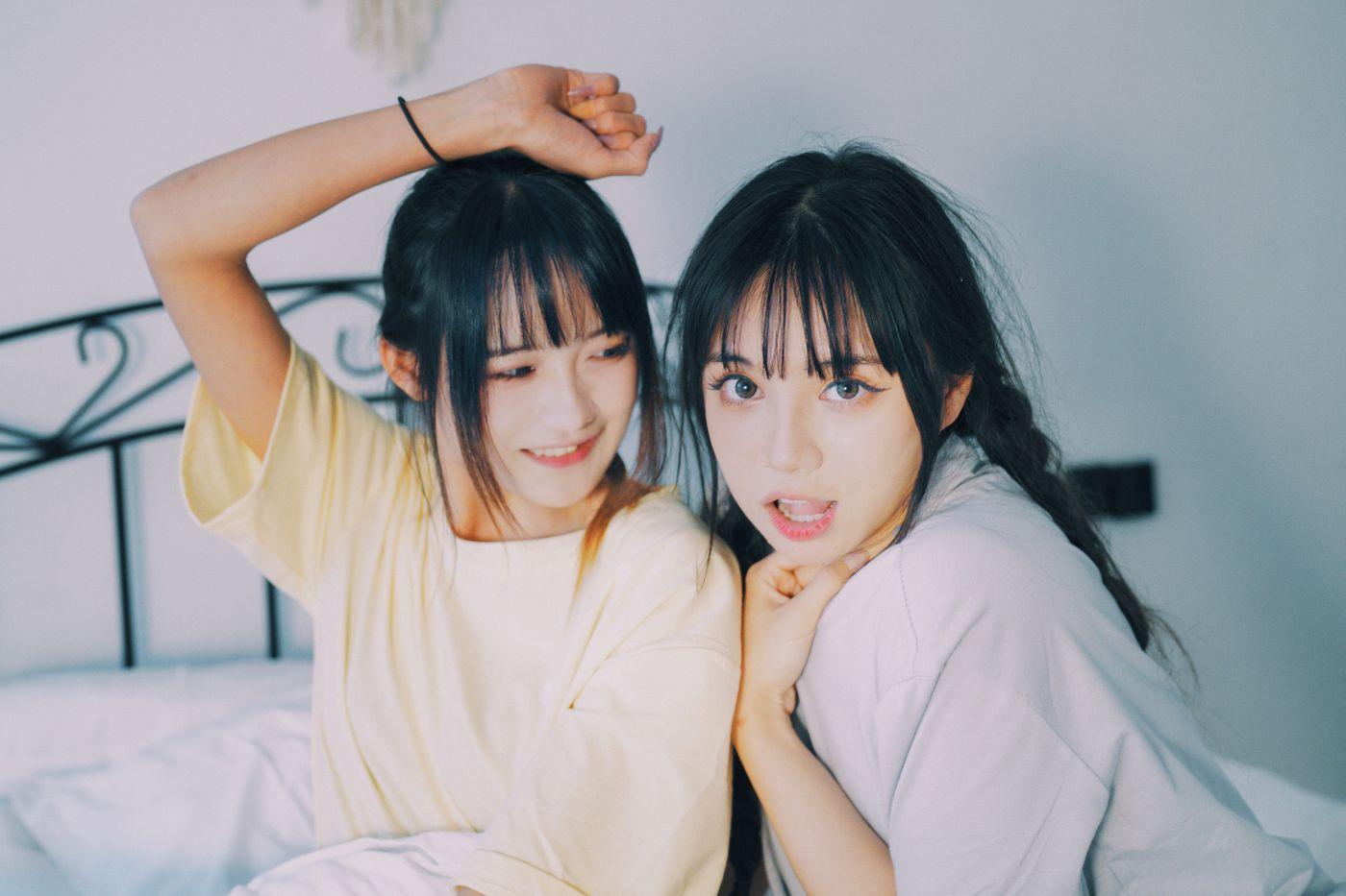 兔子Zzz不吃胡萝卜 NO.082 姐妹成对，快乐加倍[22P]插图7