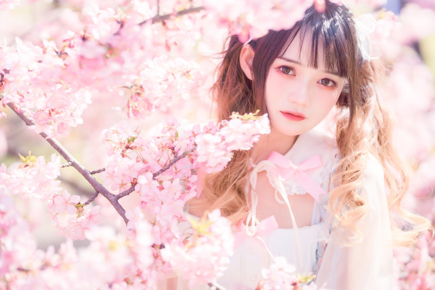 兔子Zzz不吃胡萝卜 NO.018 粉色春天 [23P]插图8