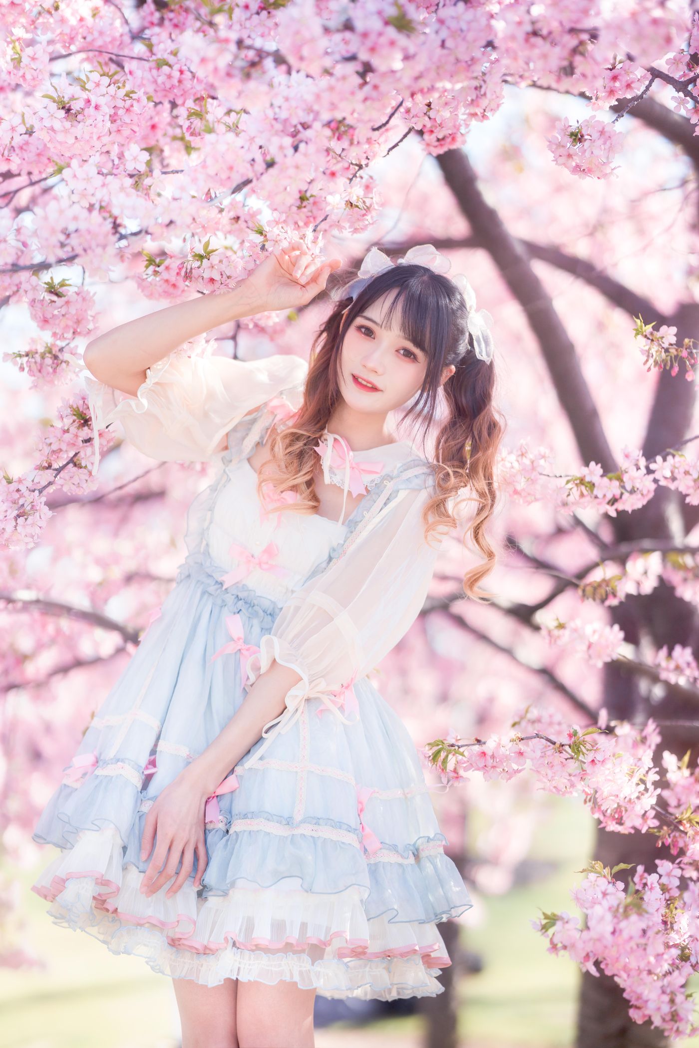 兔子Zzz不吃胡萝卜 NO.018 粉色春天 [23P]插图2