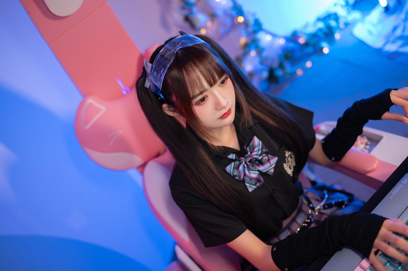 兔子Zzz不吃胡萝卜 NO.041 电竞少女[21P]插图7