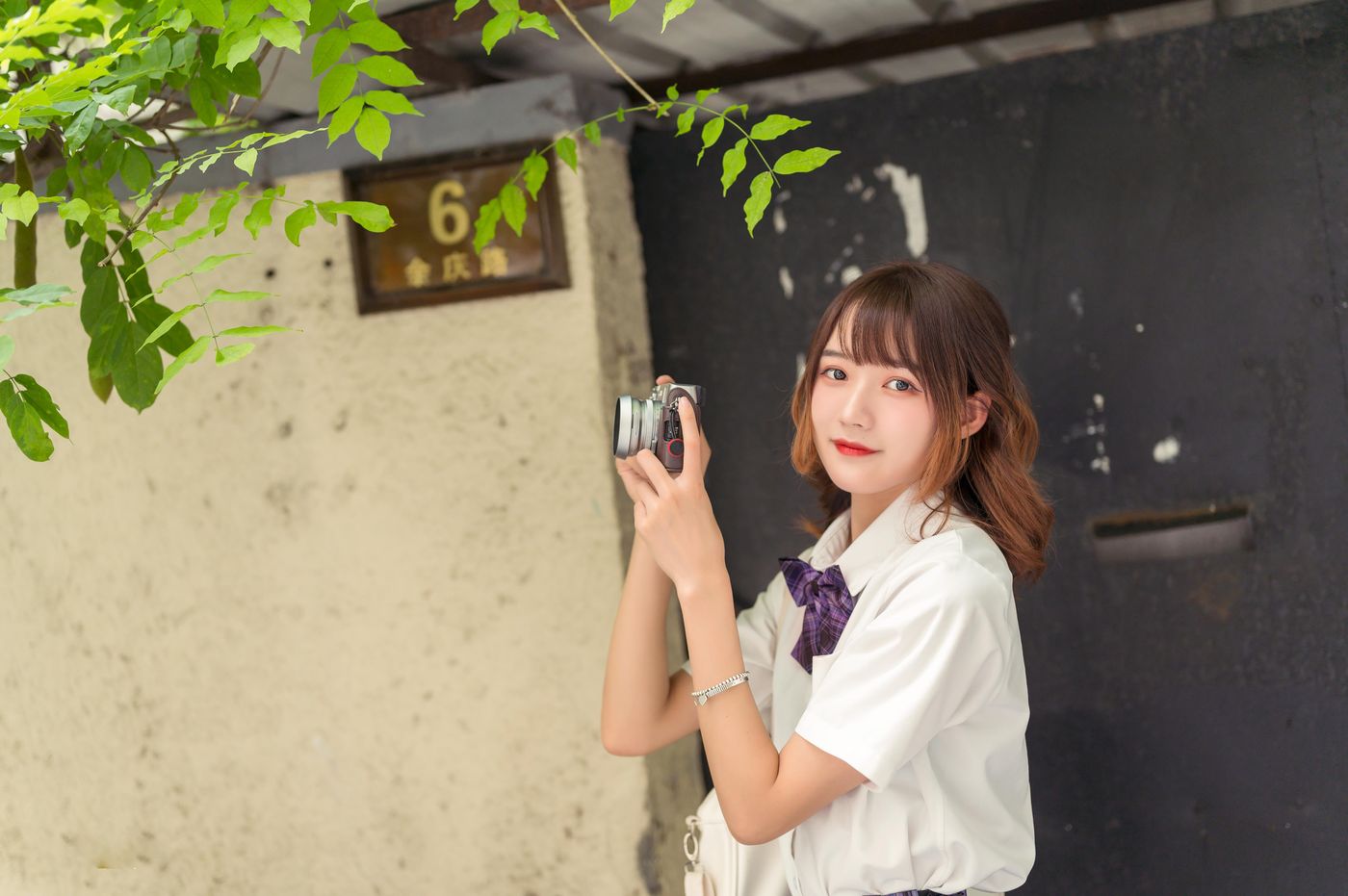 兔子Zzz不吃胡萝卜 NO.055 文艺少女[23P]插图1