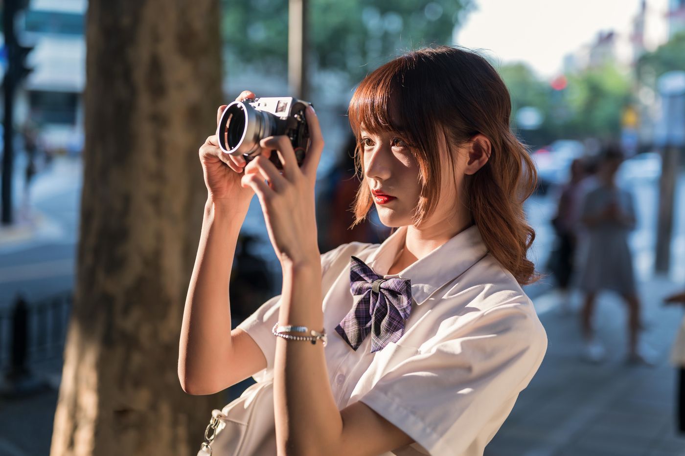 兔子Zzz不吃胡萝卜 NO.055 文艺少女[23P]插图1