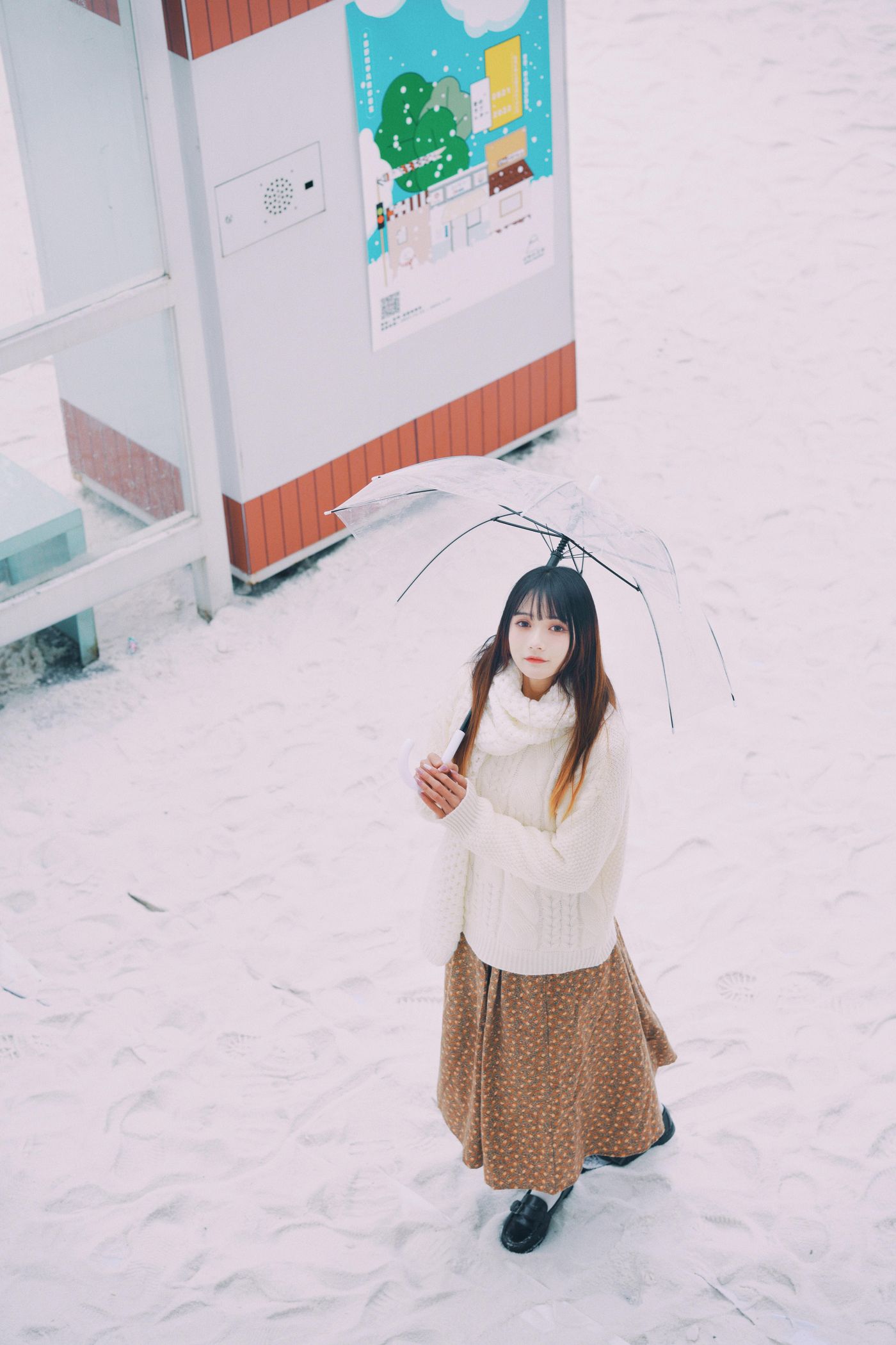 兔子Zzz不吃胡萝卜 NO.029 在雪中等待 [34P]插图9