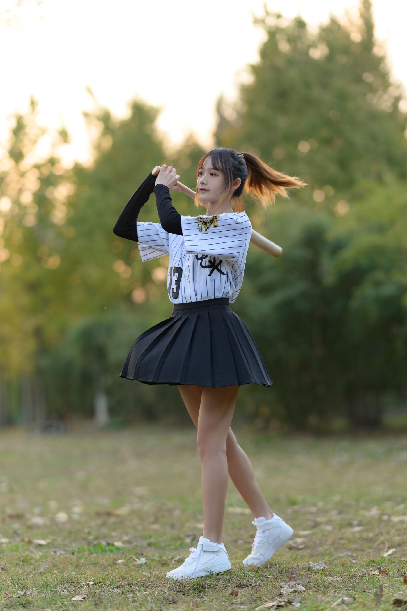 兔子Zzz不吃胡萝卜 NO.072 棒球少女[36P]插图1
