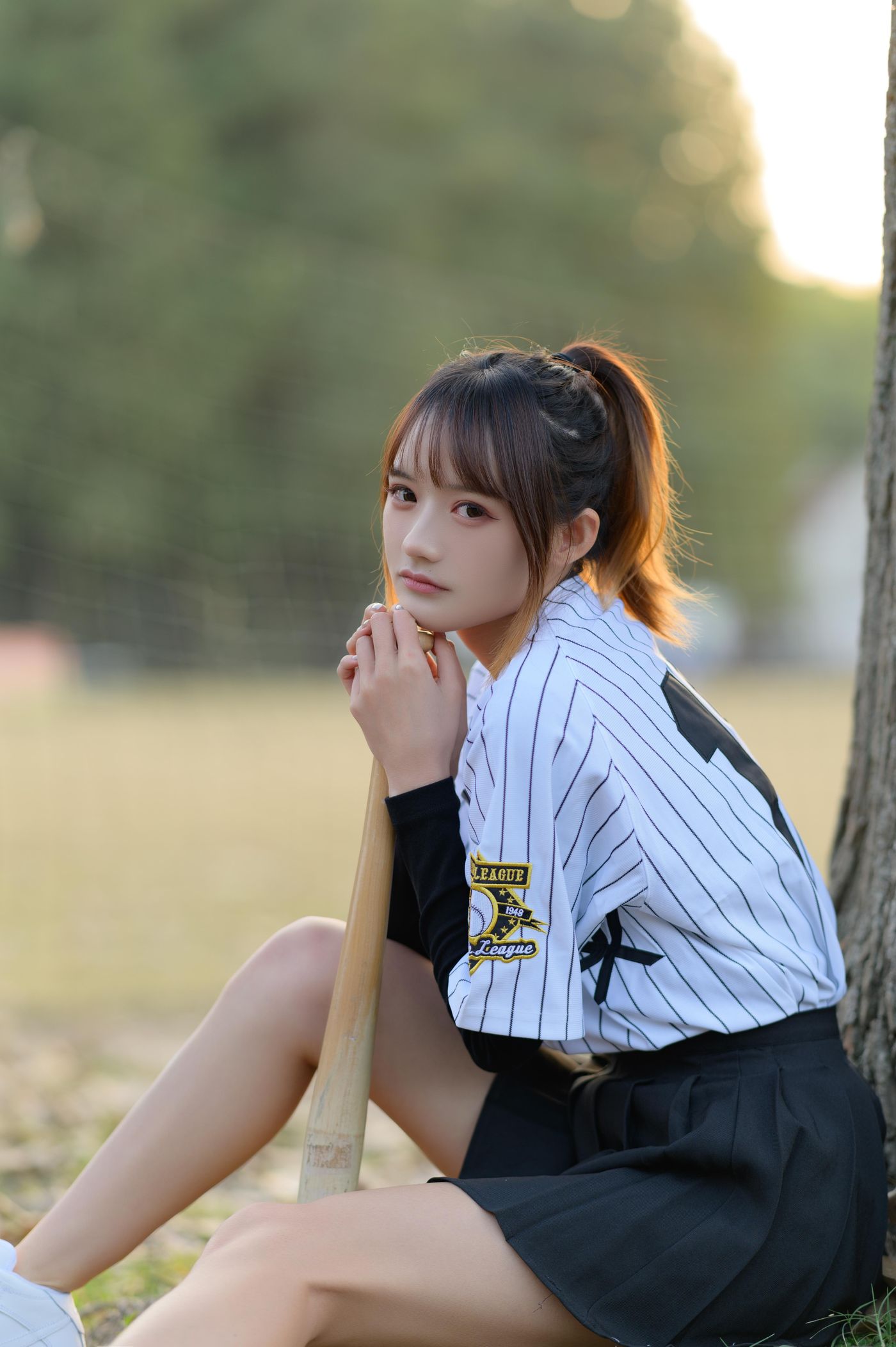 兔子Zzz不吃胡萝卜 NO.072 棒球少女[36P]插图1