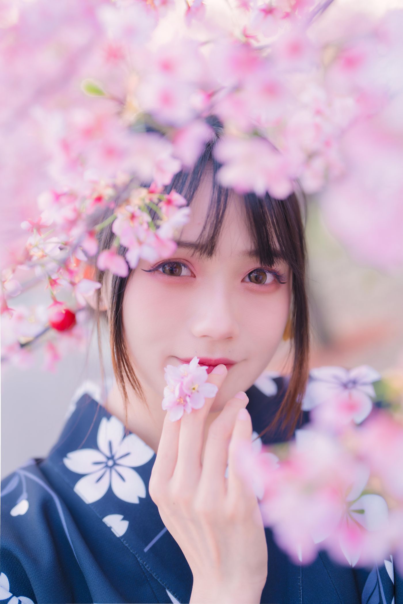 兔子Zzz不吃胡萝卜 NO.021 樱花烂漫时 [25P]插图5