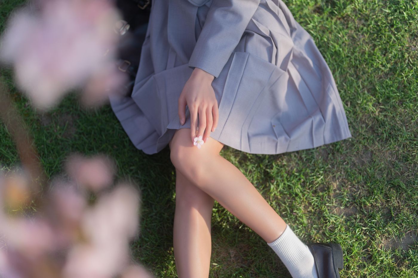 兔子Zzz不吃胡萝卜 NO.032 櫻之聲 [26P]插图1