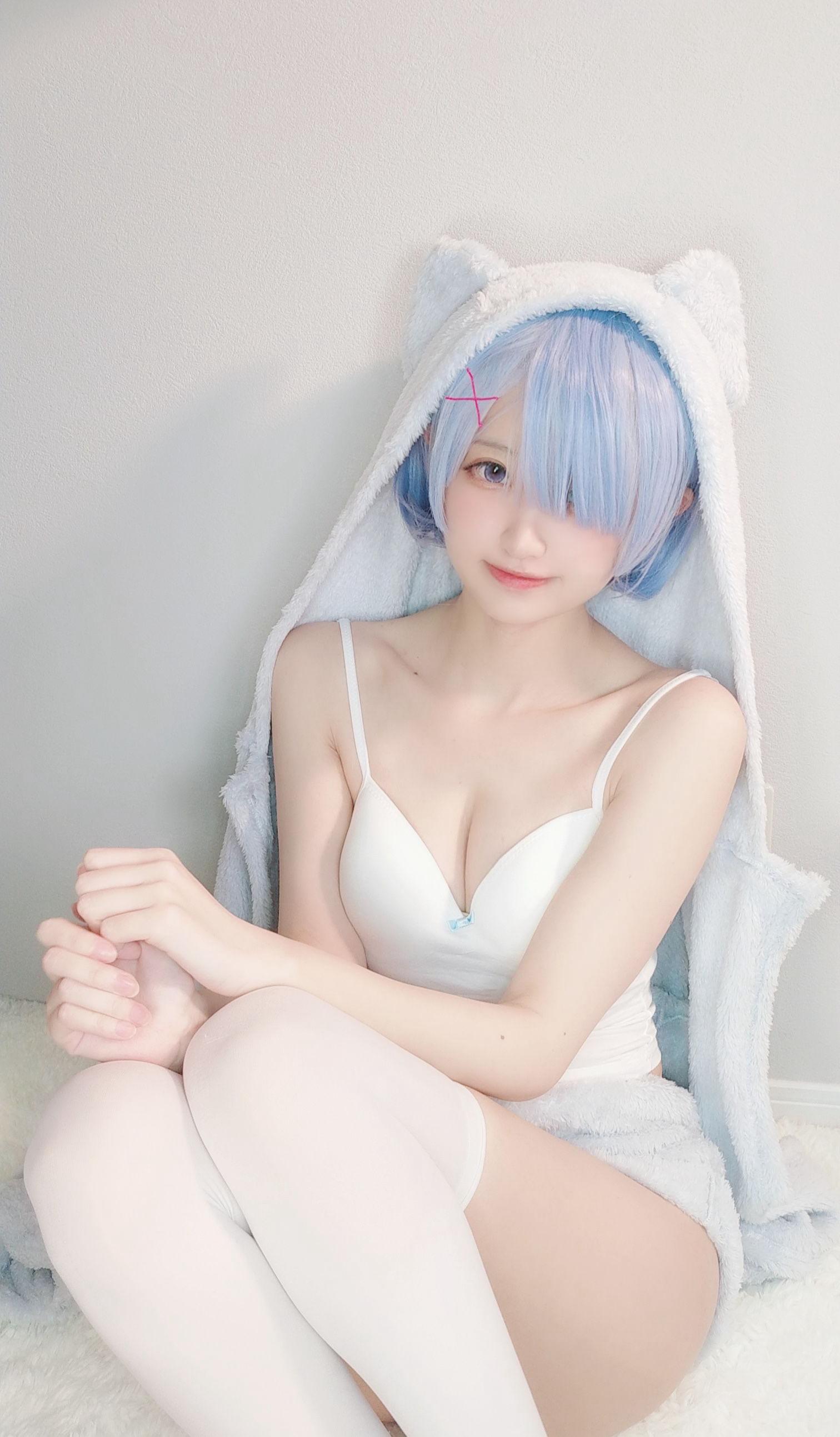 千阳(ちよ) – NO.26 雷姆睡衣 [13P]插图5