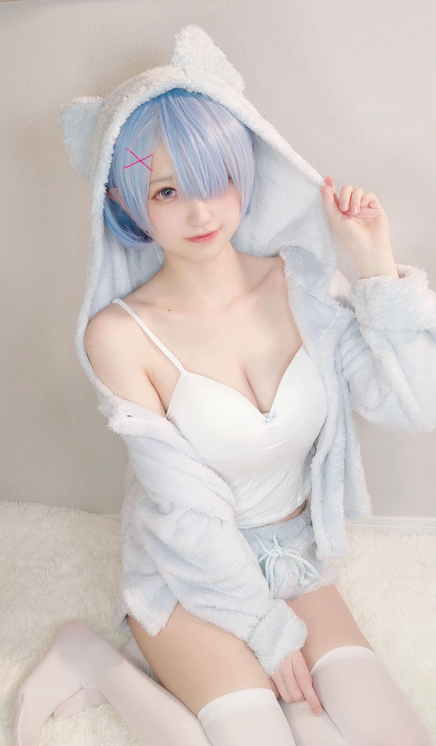 千阳(ちよ) – NO.26 雷姆睡衣 [13P]插图2