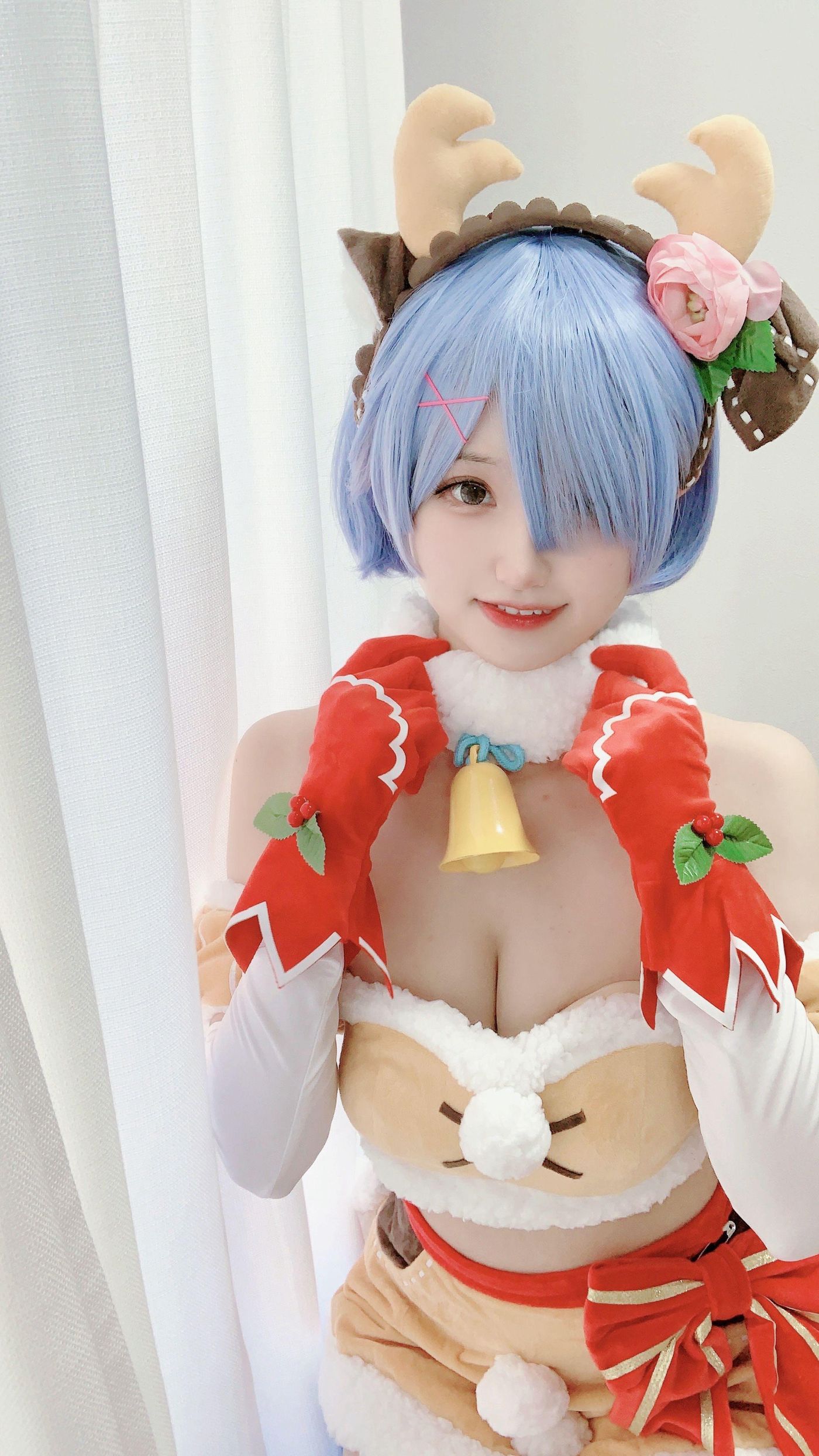 千阳(ちよ) – NO.25 雷姆圣诞驯鹿～ [11P]插图8
