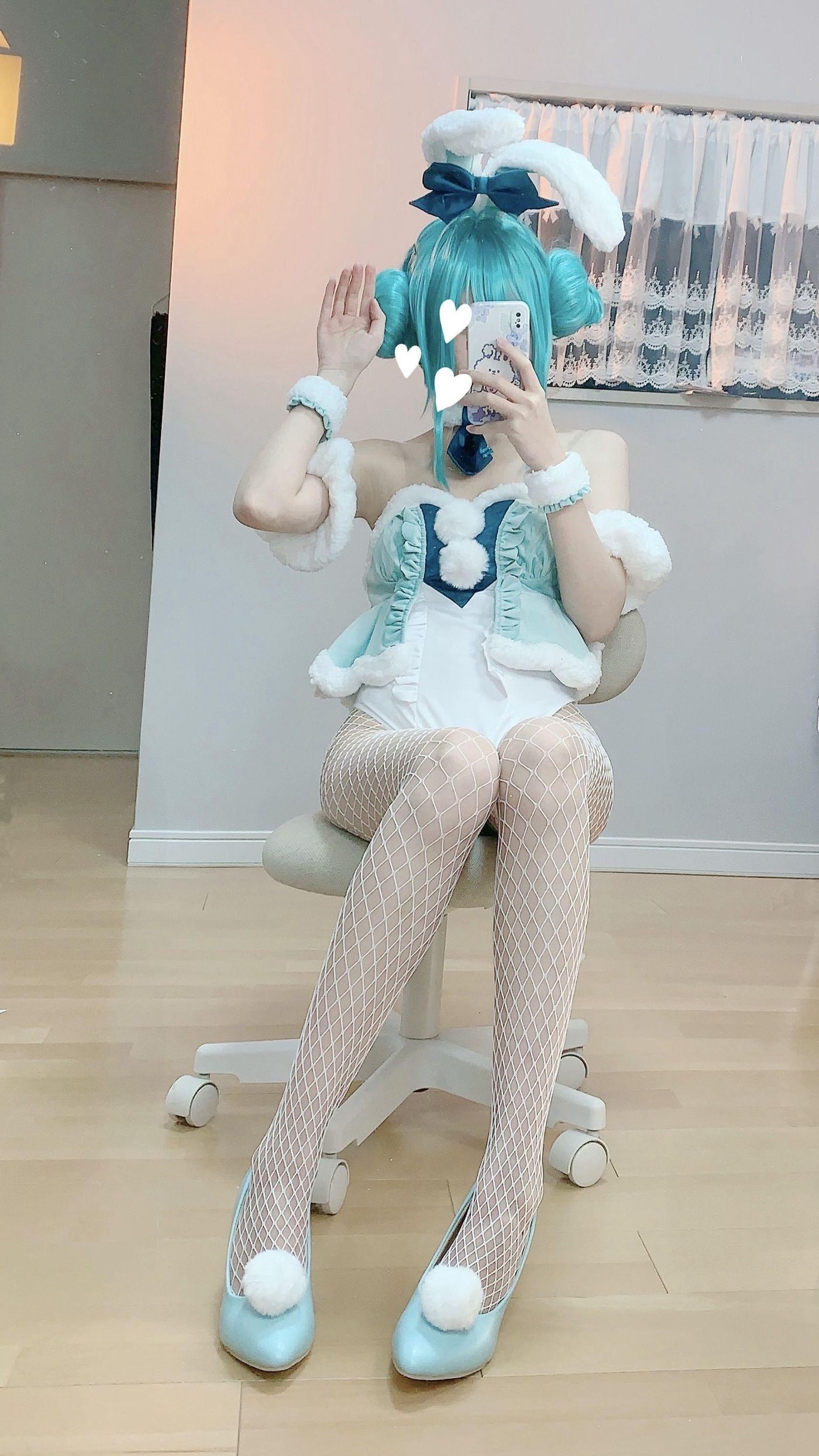 千阳(ちよ) – NO.13 初音兔女郎 [27P]插图6