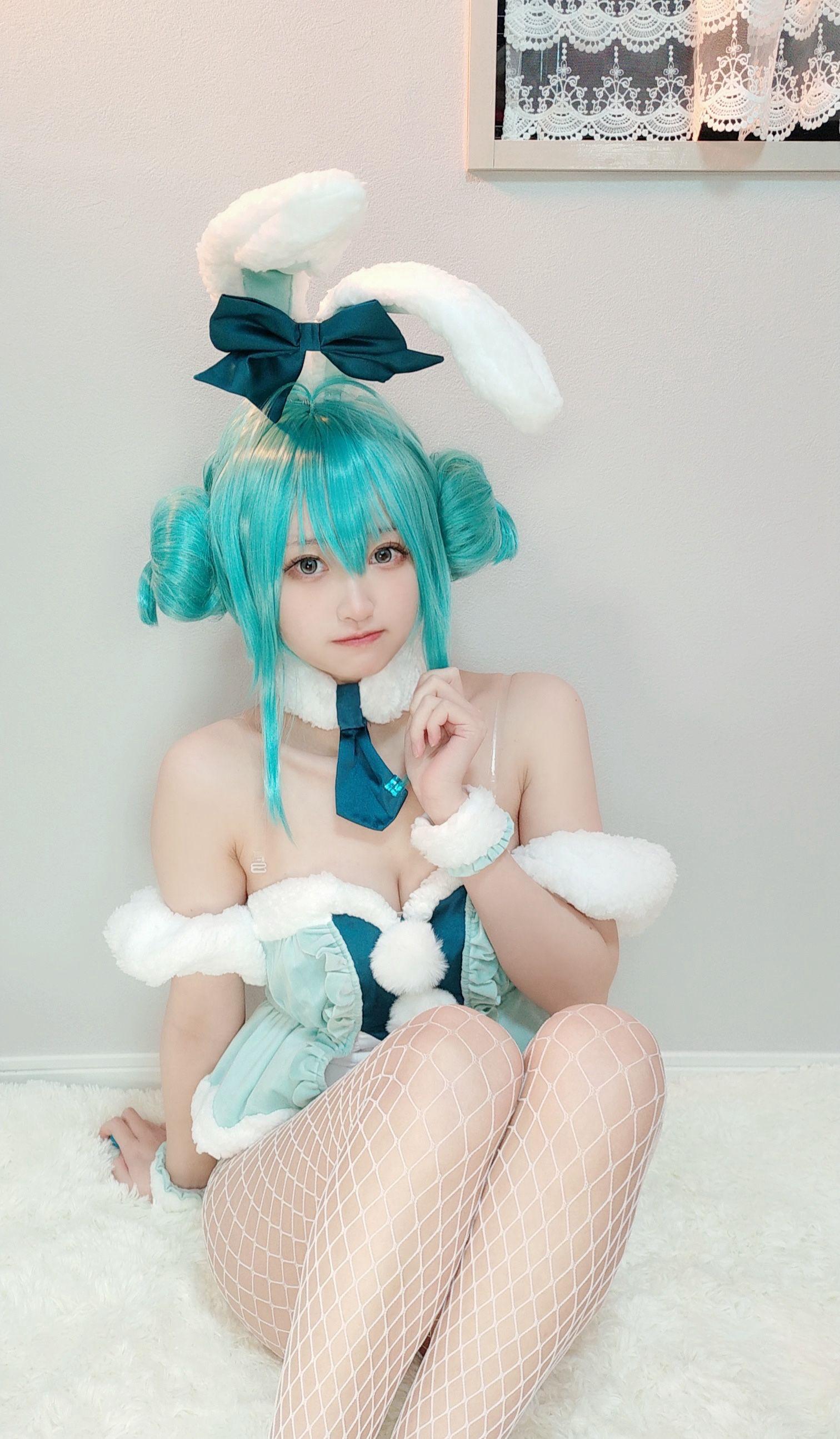 千阳(ちよ) – NO.13 初音兔女郎 [27P]插图8