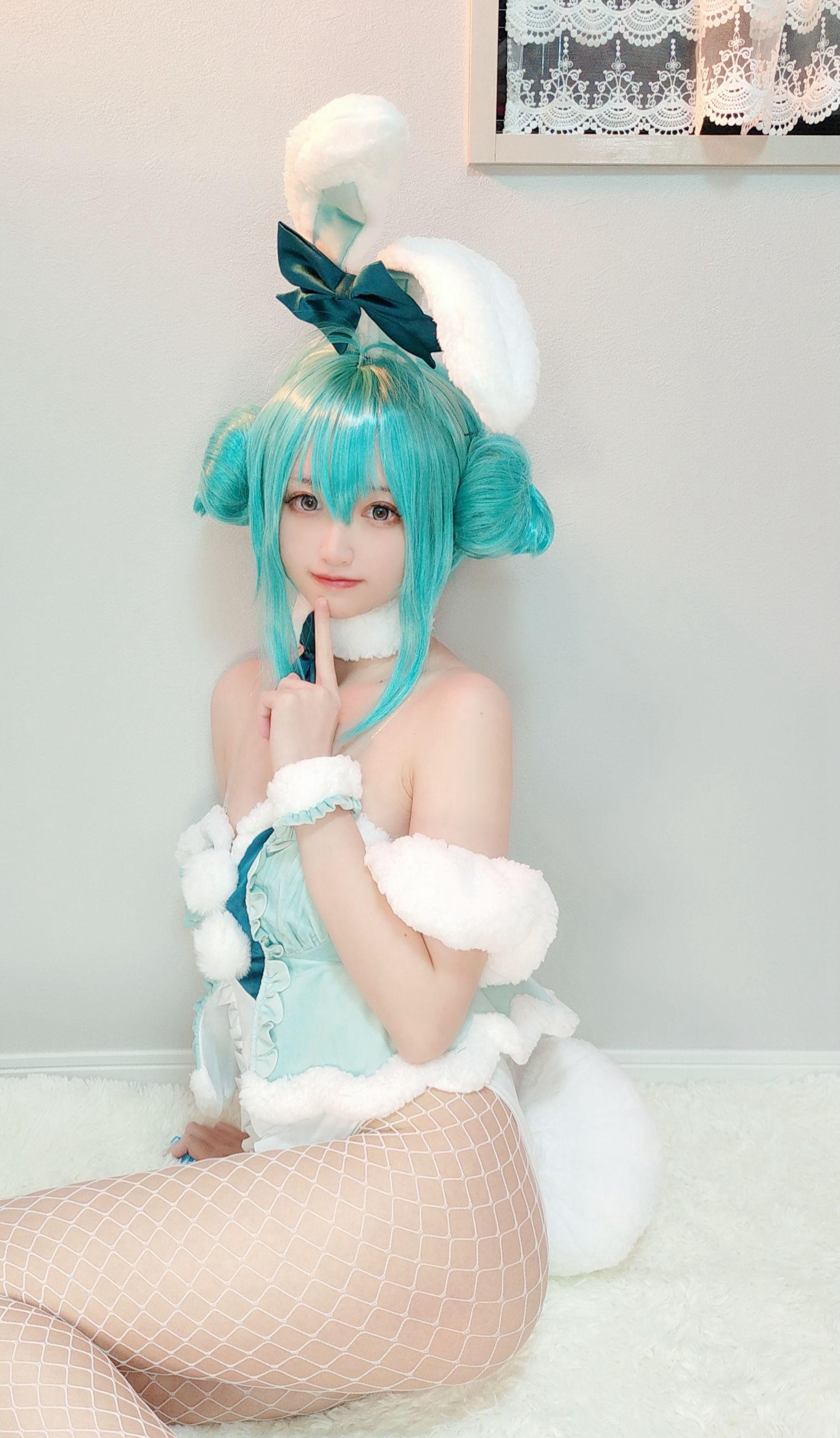 千阳(ちよ) – NO.13 初音兔女郎 [27P]插图7