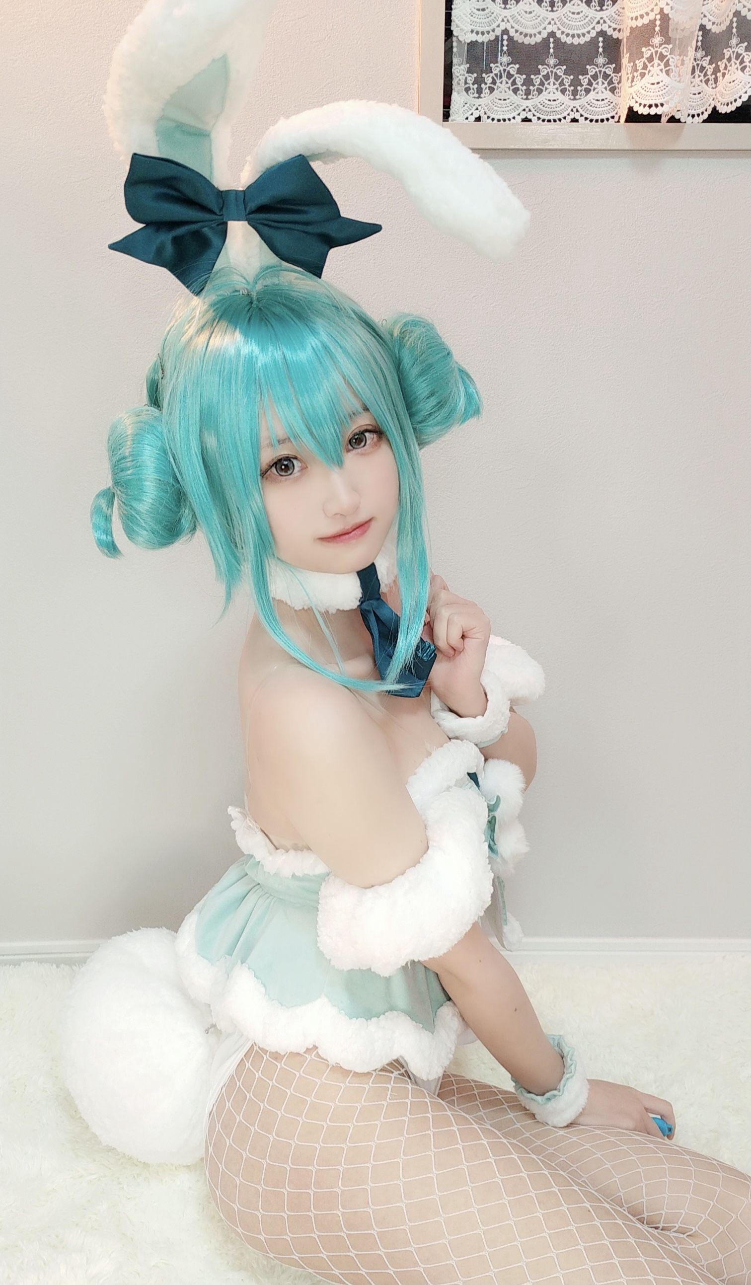 千阳(ちよ) – NO.13 初音兔女郎 [27P]插图8
