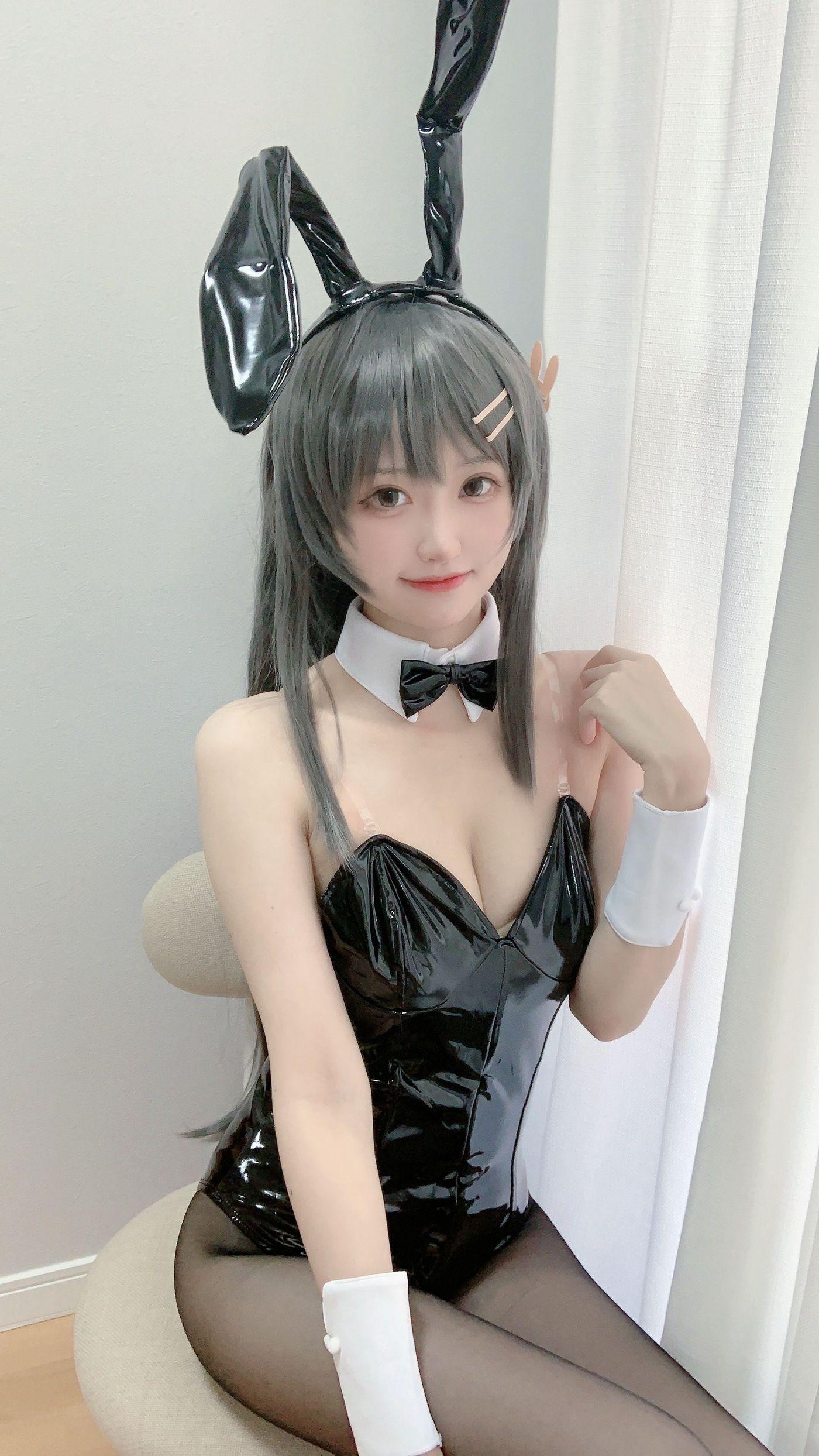 千阳(ちよ) – NO.35 麻衣学姐兔子装 [19P]插图4