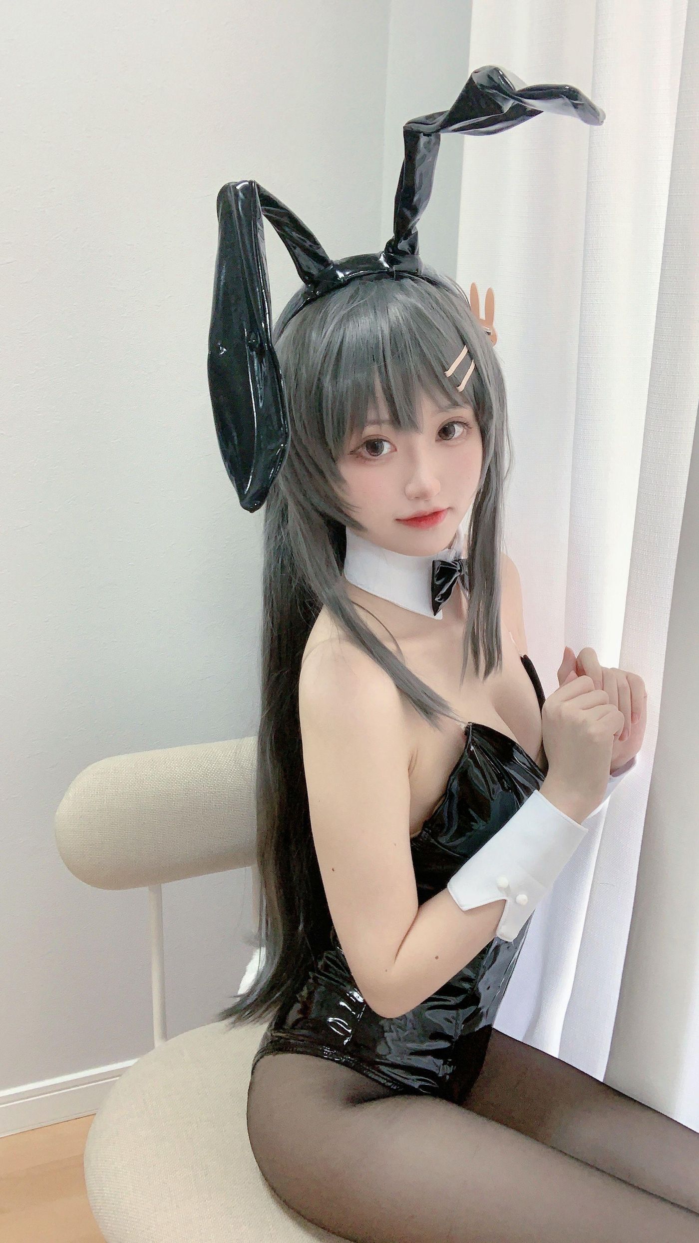 千阳(ちよ) – NO.35 麻衣学姐兔子装 [19P]插图5