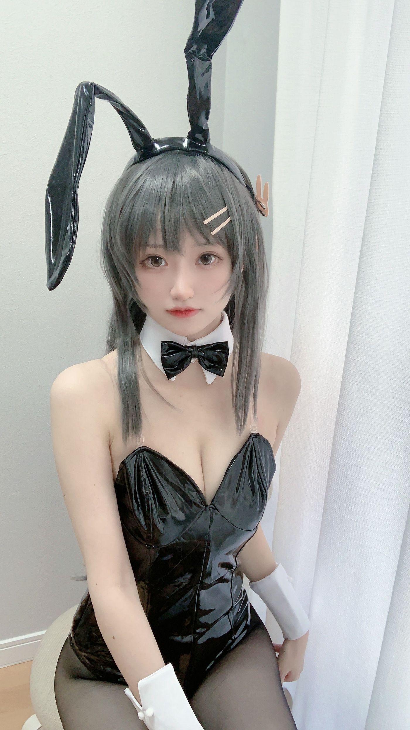 千阳(ちよ) – NO.35 麻衣学姐兔子装 [19P]插图8