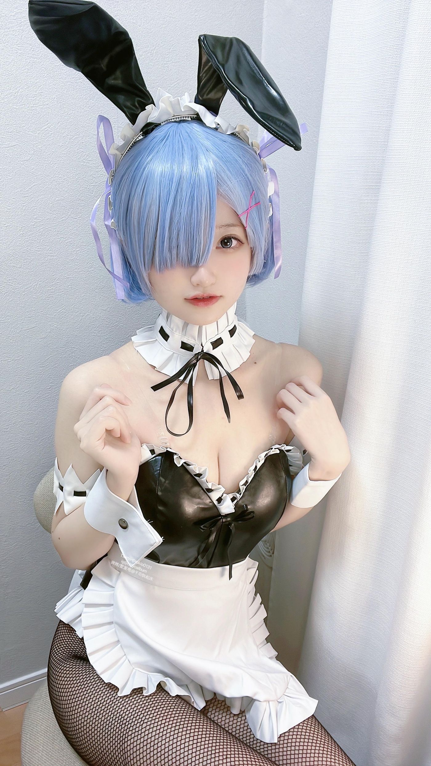 千阳(ちよ) – NO.54 バニーレムりん? [16P]插图8