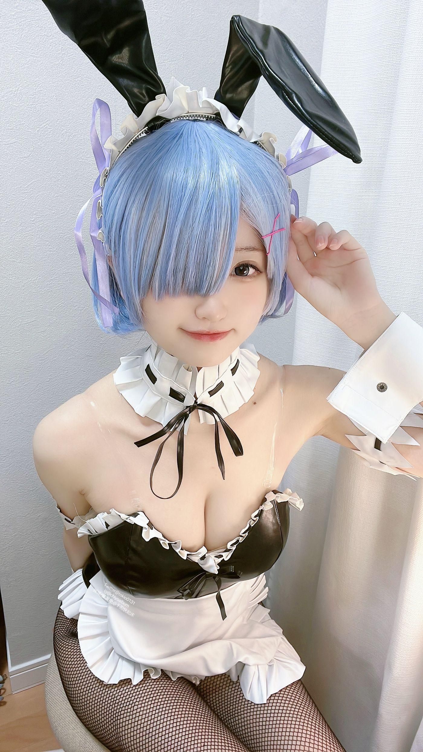 千阳(ちよ) – NO.54 バニーレムりん? [16P]插图9