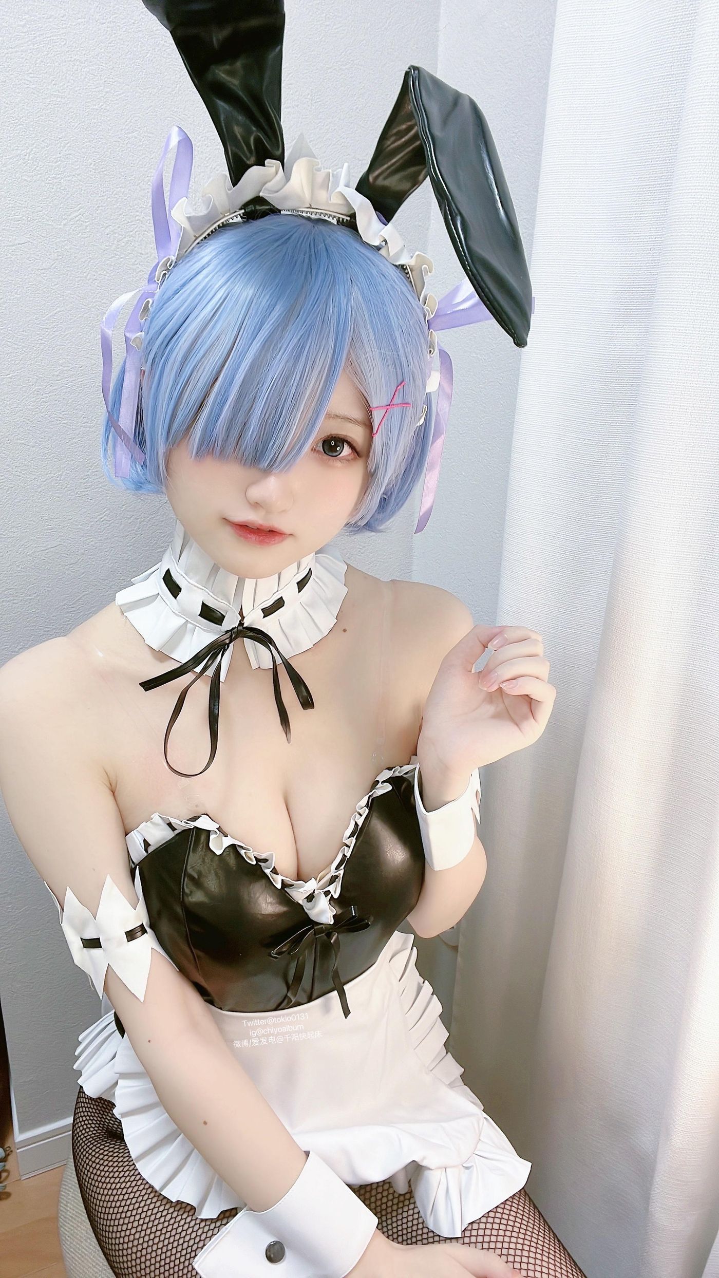 千阳(ちよ) – NO.54 バニーレムりん? [16P]插图1