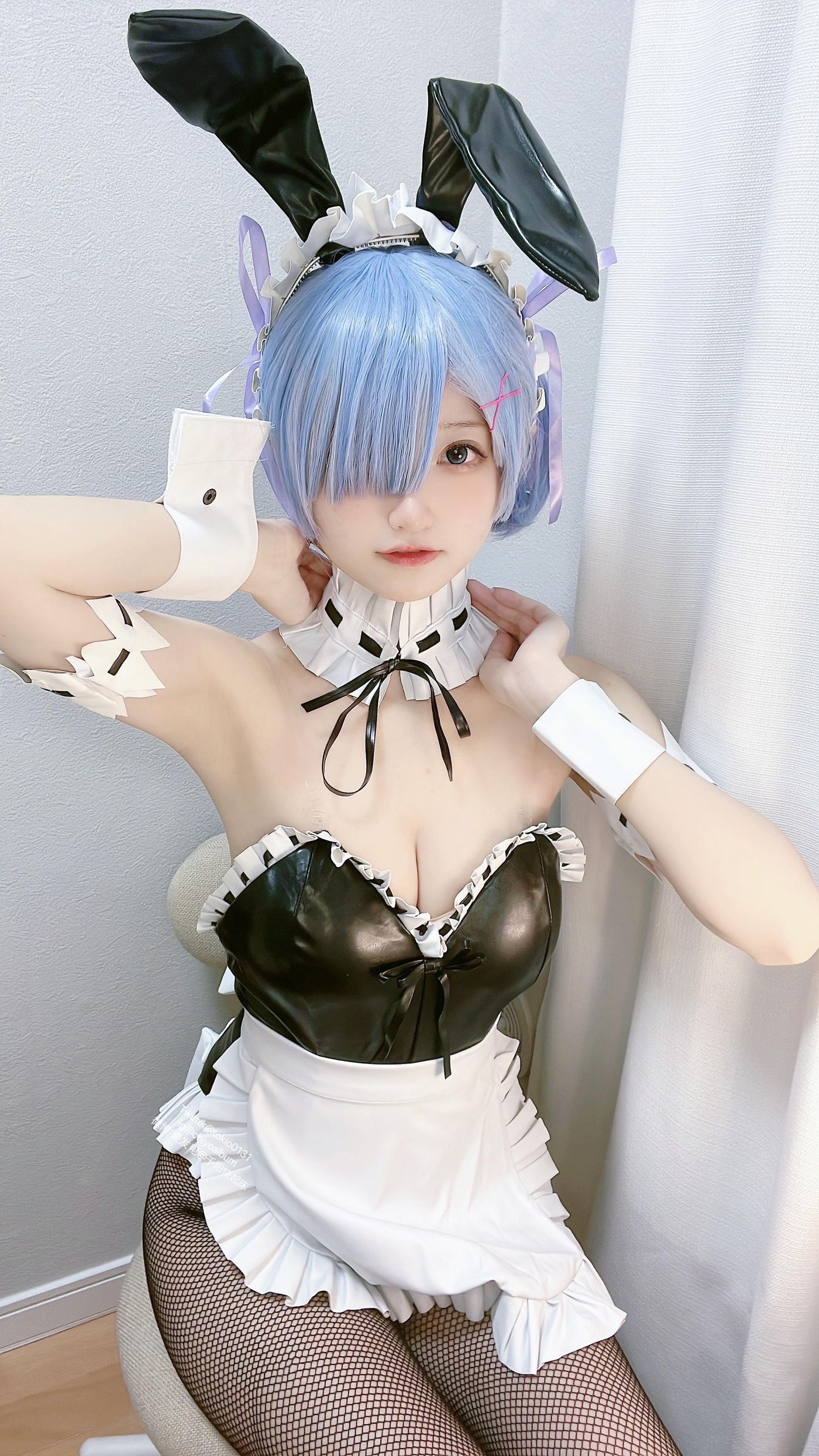 千阳(ちよ) – NO.54 バニーレムりん? [16P]插图2