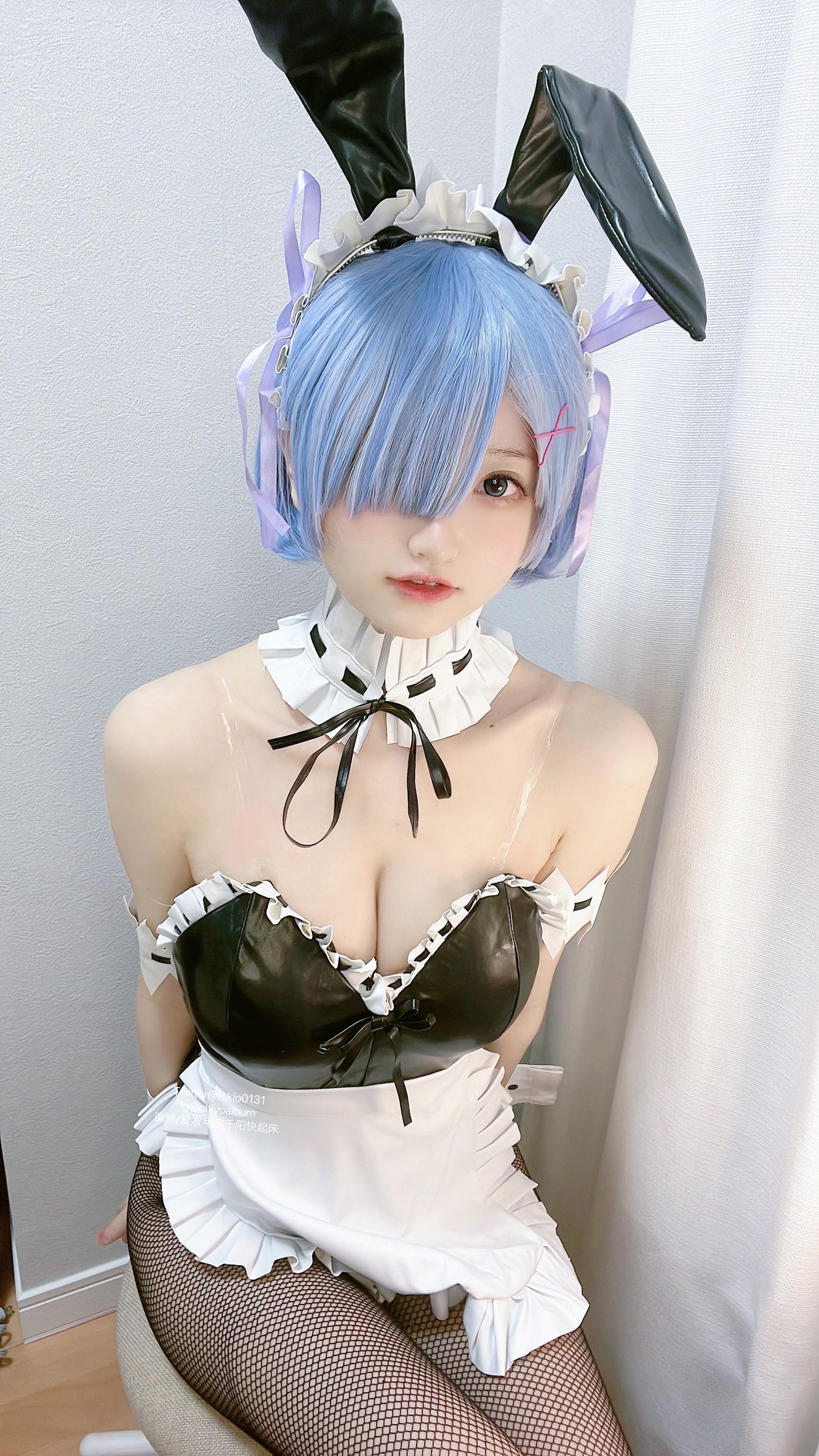 千阳(ちよ) – NO.54 バニーレムりん? [16P]插图4