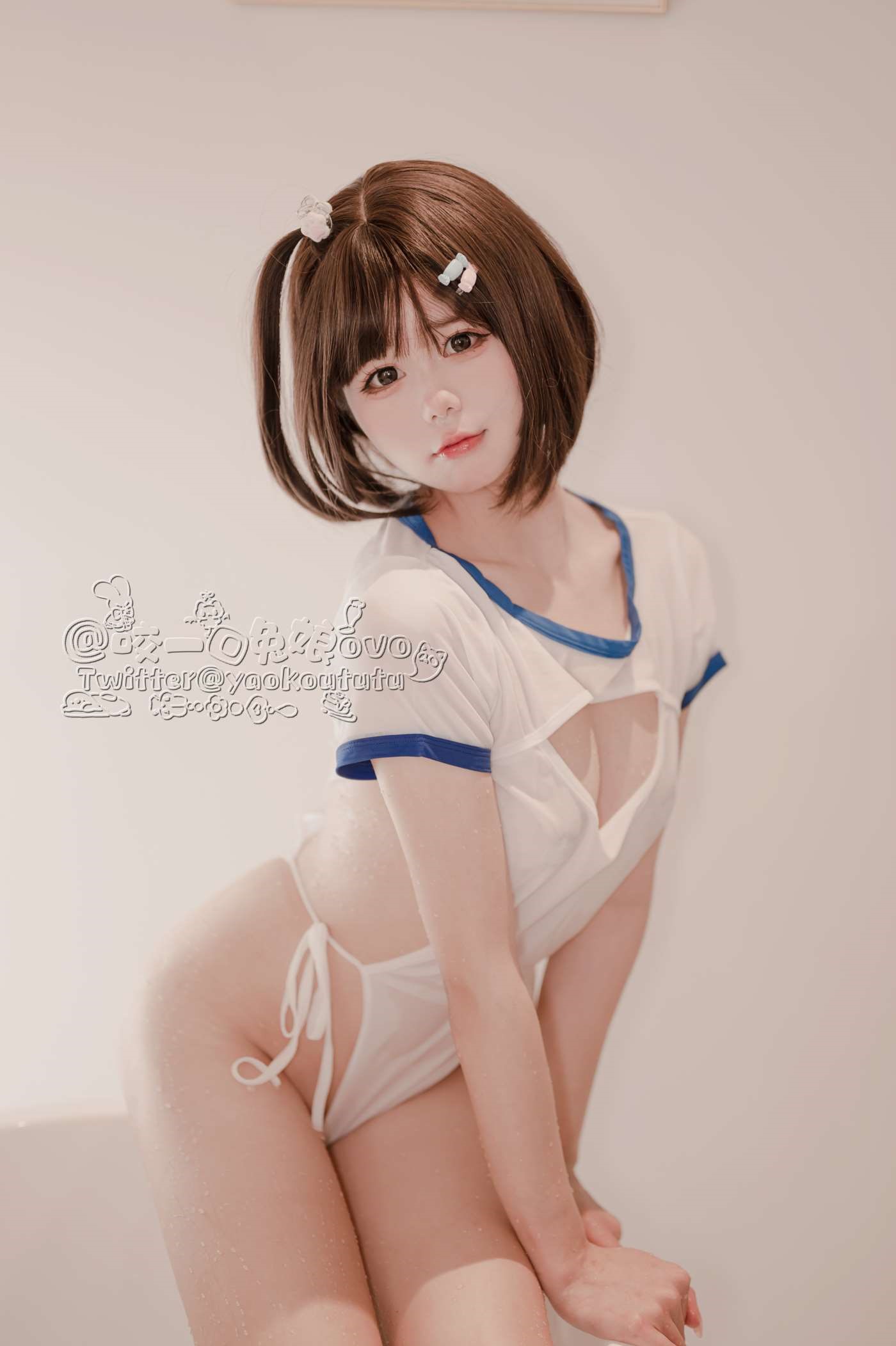 咬一口兔娘 NO.018 纯白欲缸 [56P]插图8