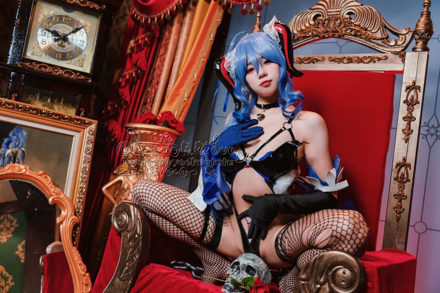 咬一口兔娘 NO.019 甘雨魅魔 [39P]插图7