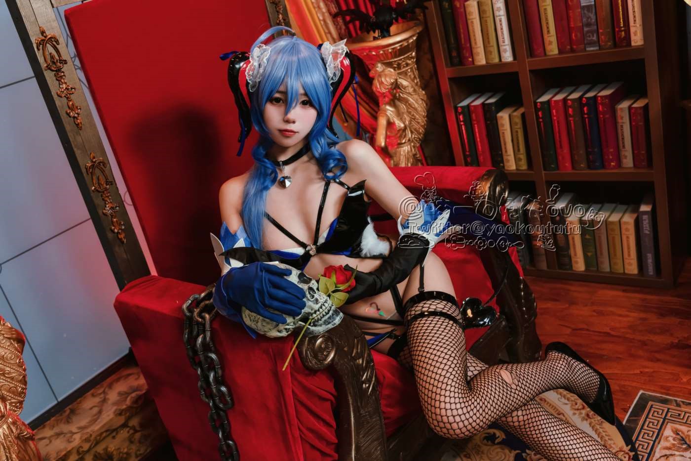咬一口兔娘 NO.019 甘雨魅魔 [39P]插图3