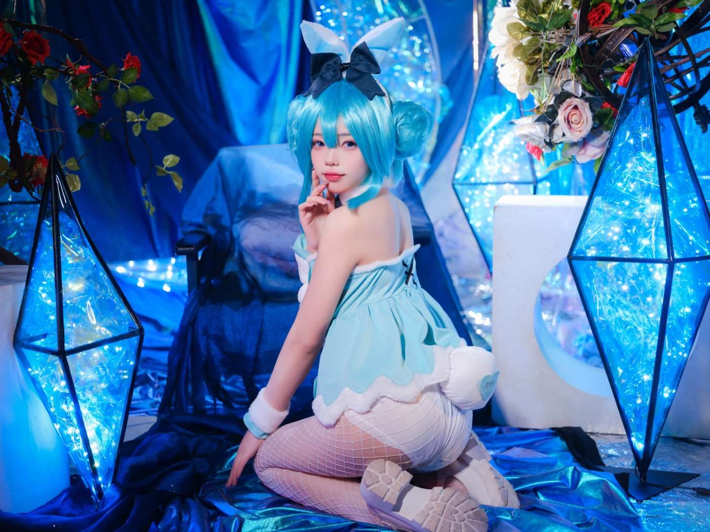 咬一口兔娘 NO.002 MIKU初音未来兔女郎 [12P]插图5