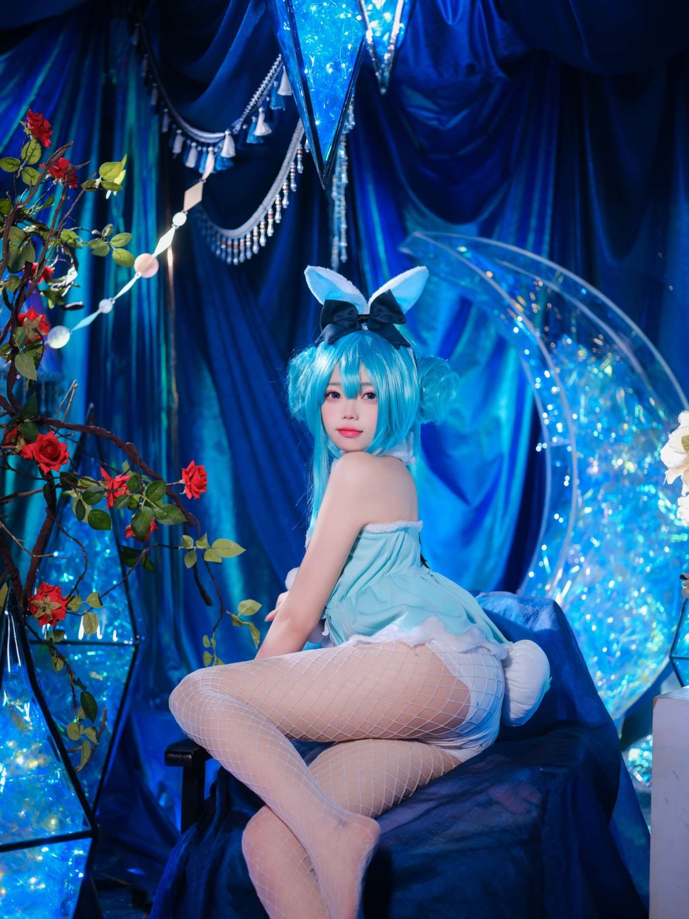 咬一口兔娘 NO.002 MIKU初音未来兔女郎 [12P]插图7