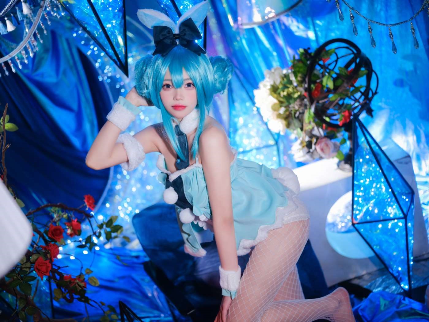 咬一口兔娘 NO.002 MIKU初音未来兔女郎 [12P]插图8